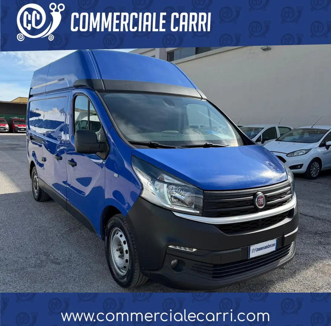 Fiat TALENTO LH2 2.0 ECOJET FURGONE PASSO LUNGO 3 POSTI Blu/Azzurro - 1