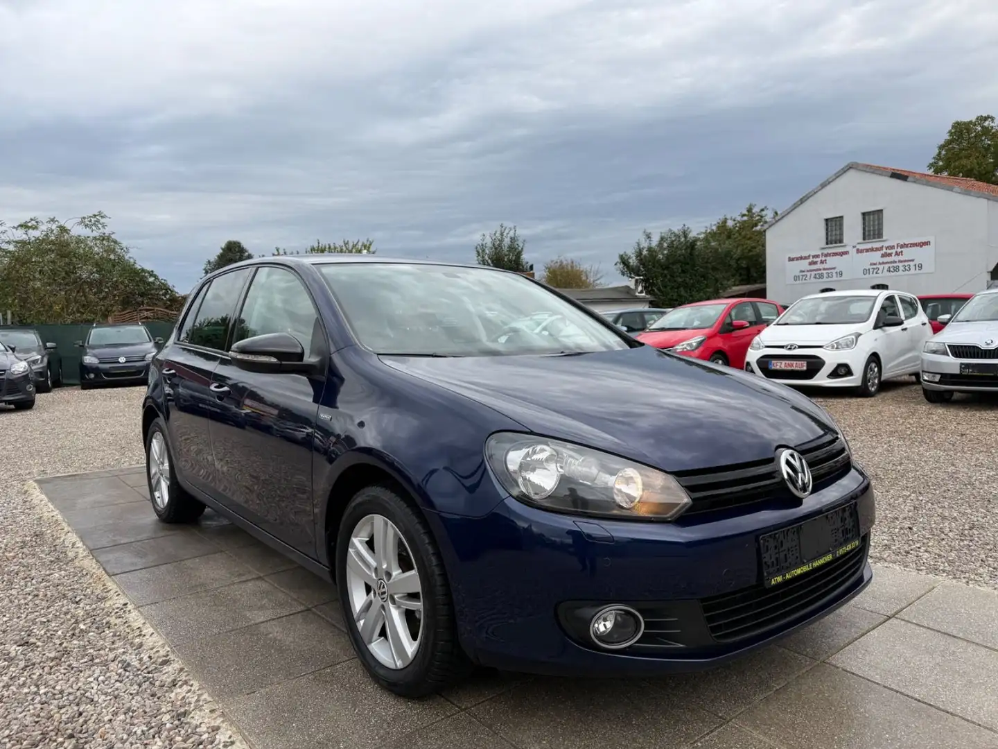 Volkswagen Golf VI Match Sportsitze Sport Lenkrad Blau - 1