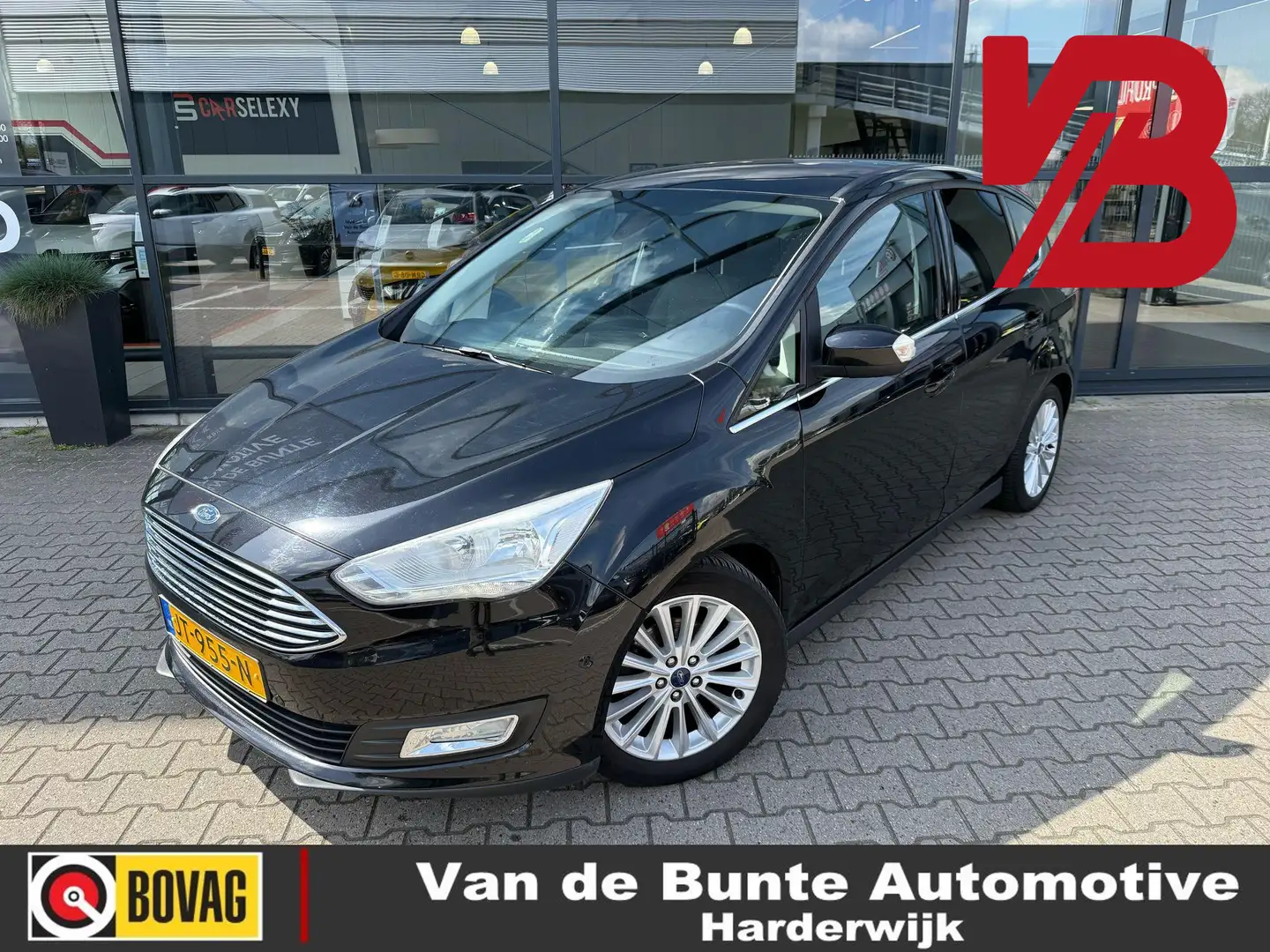 Ford C-Max 1.0 Titanium *Navi & Cruise* Noir - 1