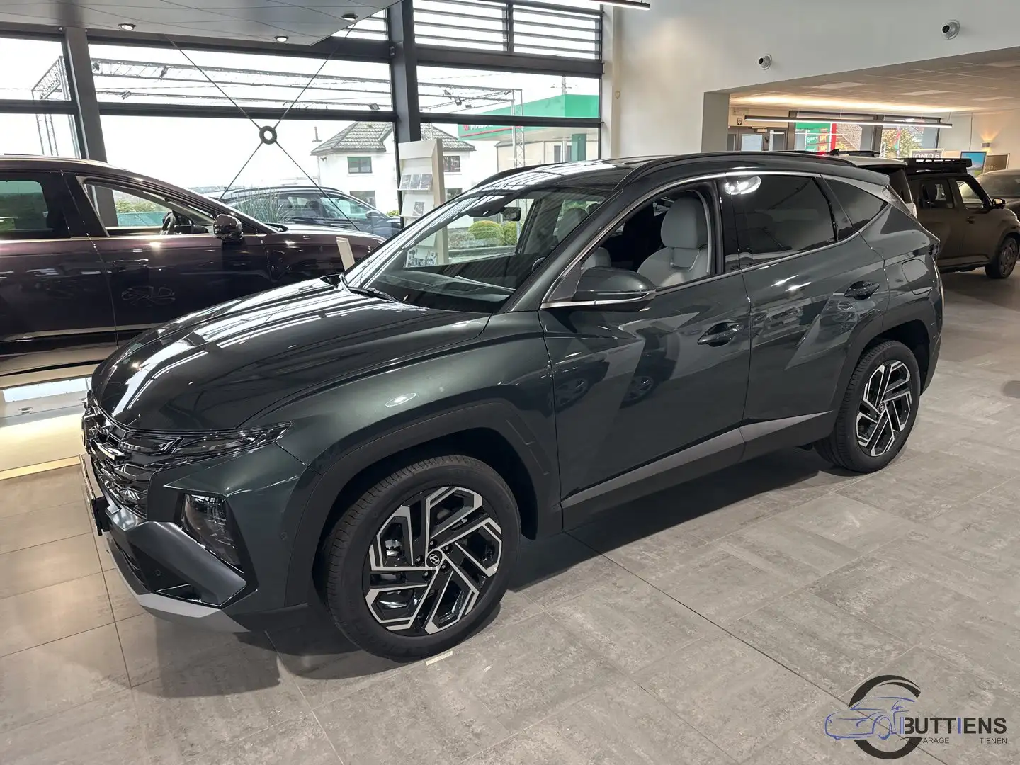 Hyundai TUCSON T-GDi HEV Shine Vert - 1