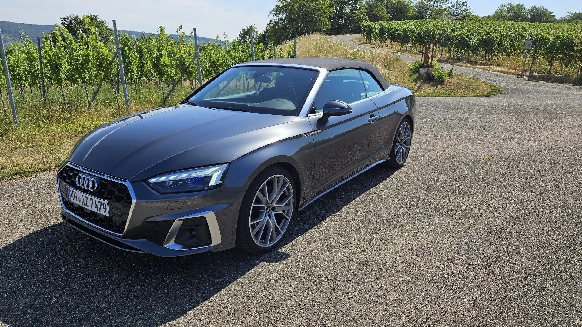 Audi A5 Cabrio 40 TFSI S Line S tronic Garantie bis 06/27 - 1