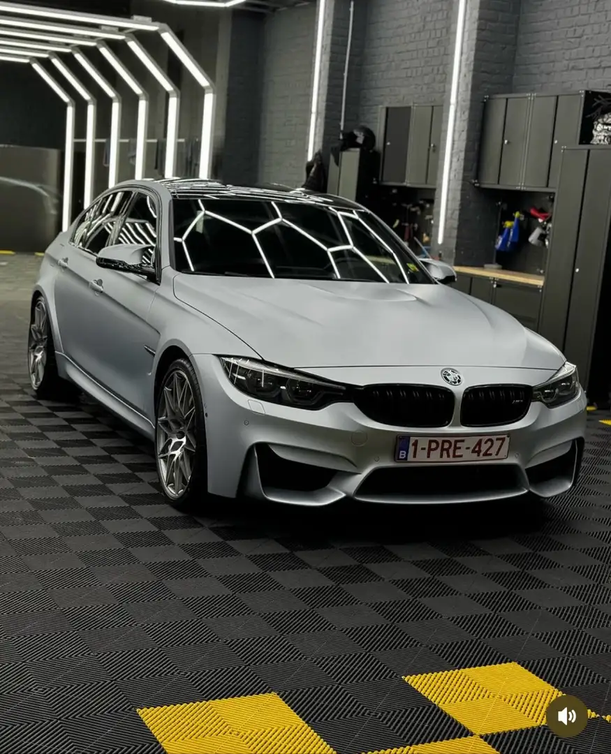 BMW M3 3.0 DKG COMPETITION / FREINS CERAMIQUES / Grijs - 1