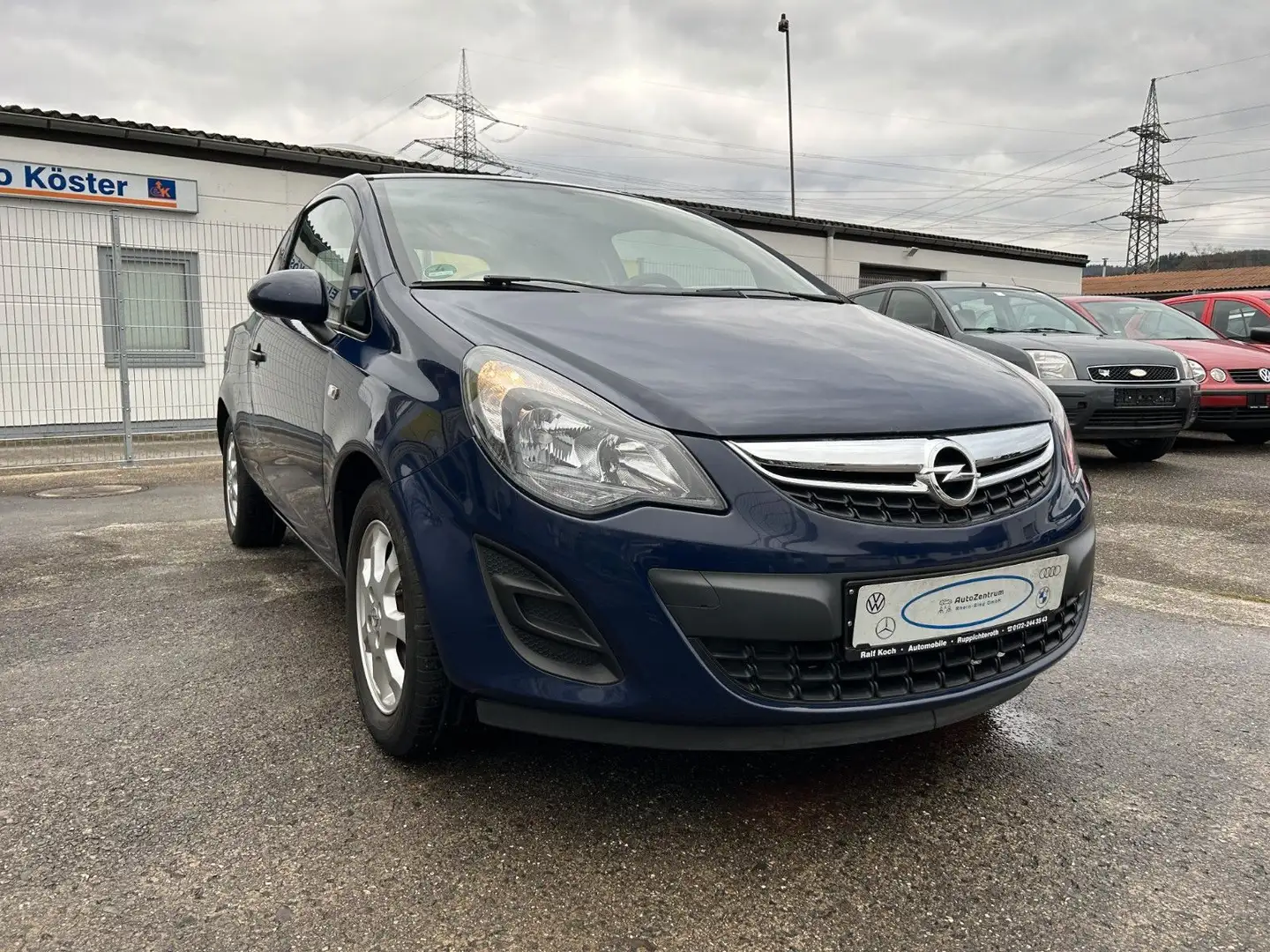 Opel Corsa D Selection Sommer/Wintererifen Klima Blau - 1