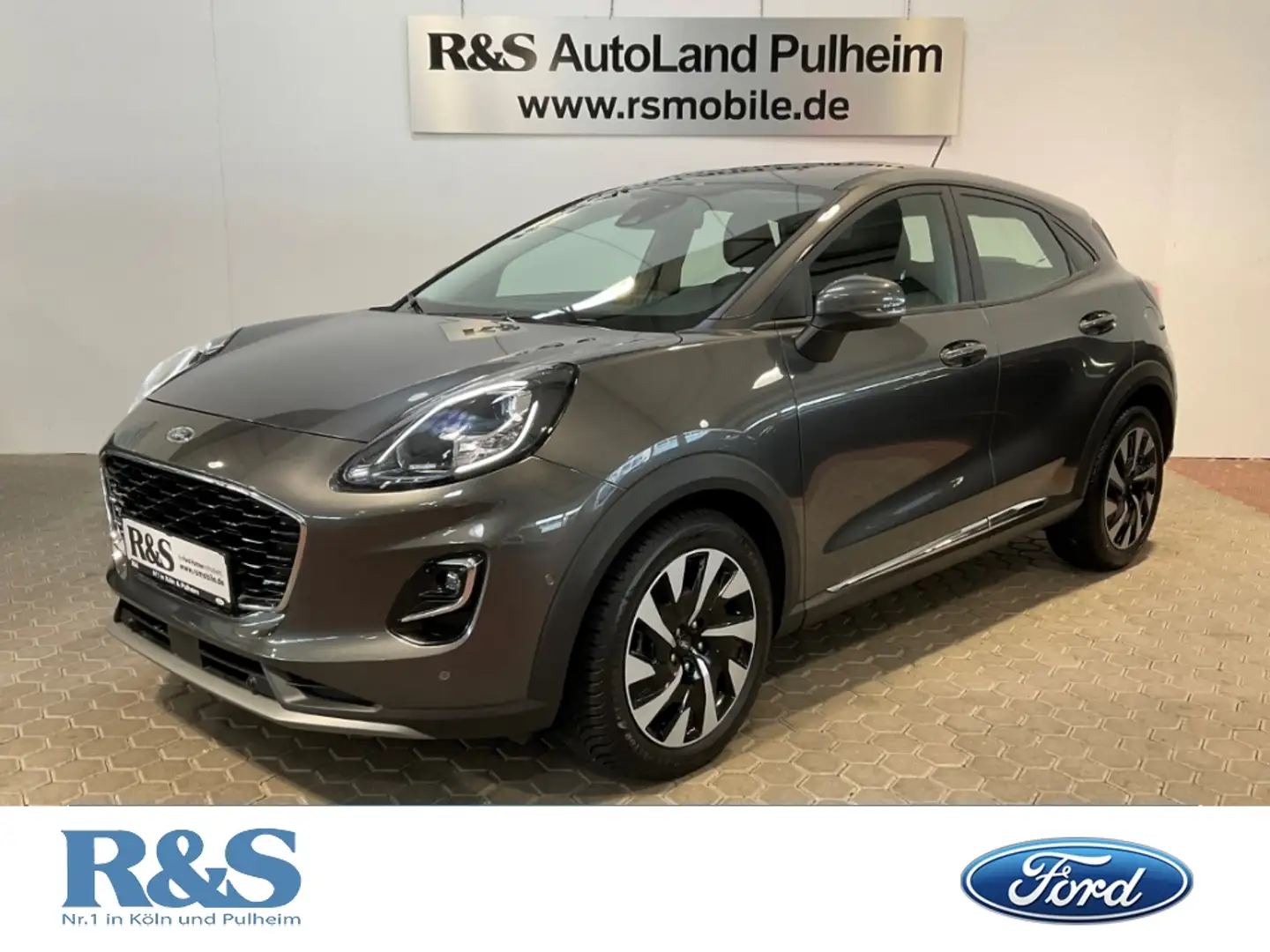 Ford Puma Titanium+Navi+AHK+Kamera+Allwetter+Sitzheizung Gris - 1