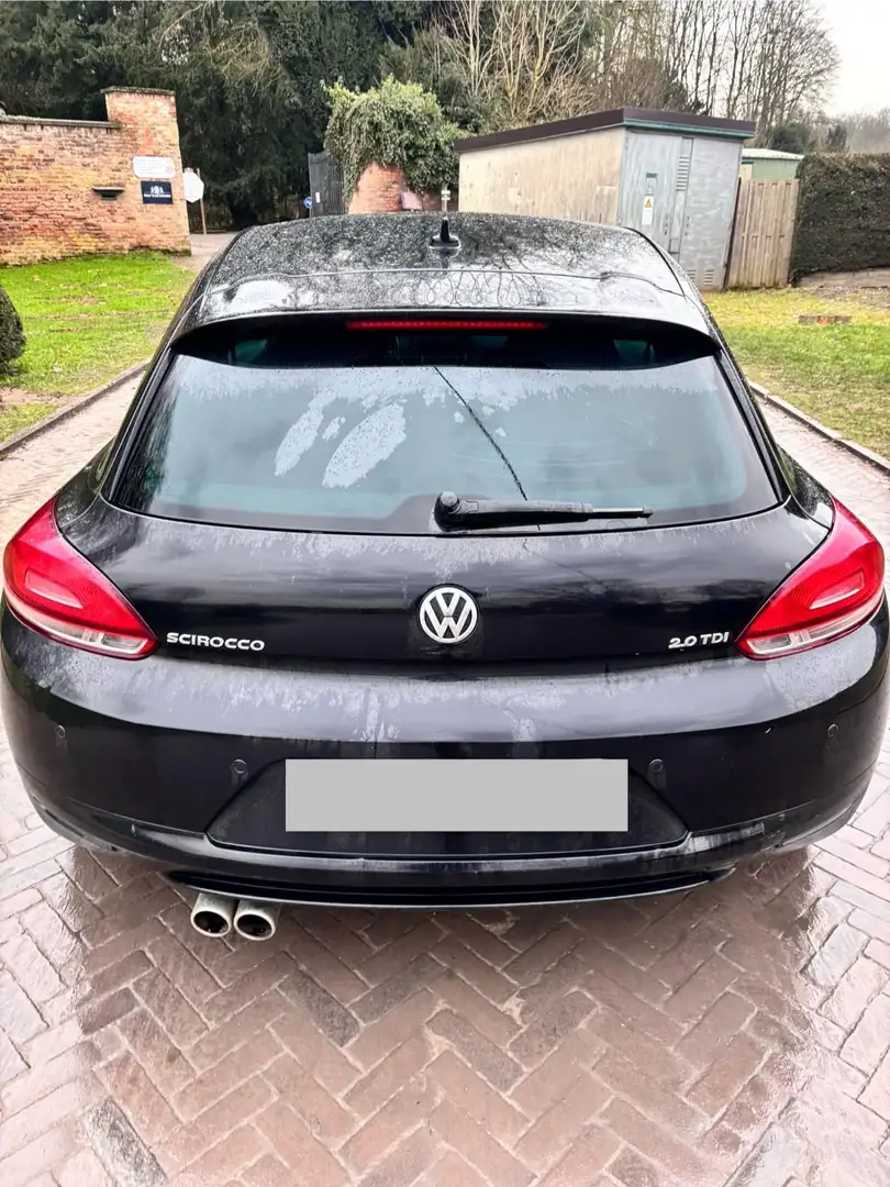 Volkswagen Scirocco Scirocco 2.0 CR TDi DPF Zwart - 2