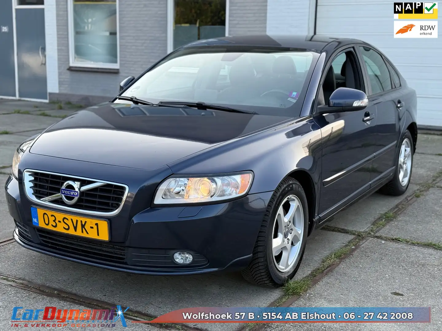 Volvo S40 1.6 D2 S/S Limited Edition | Navi | Stoelvw | Leer Blau - 1