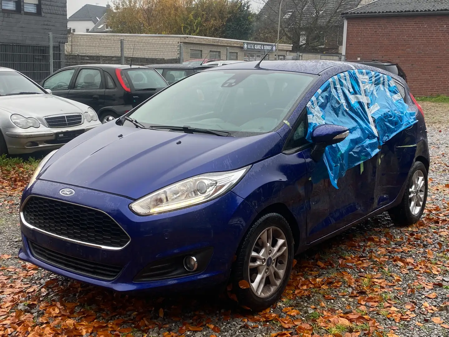 Ford Fiesta Celebration ! AIRBAGS OK ! | 1.Hand | Bleu - 1