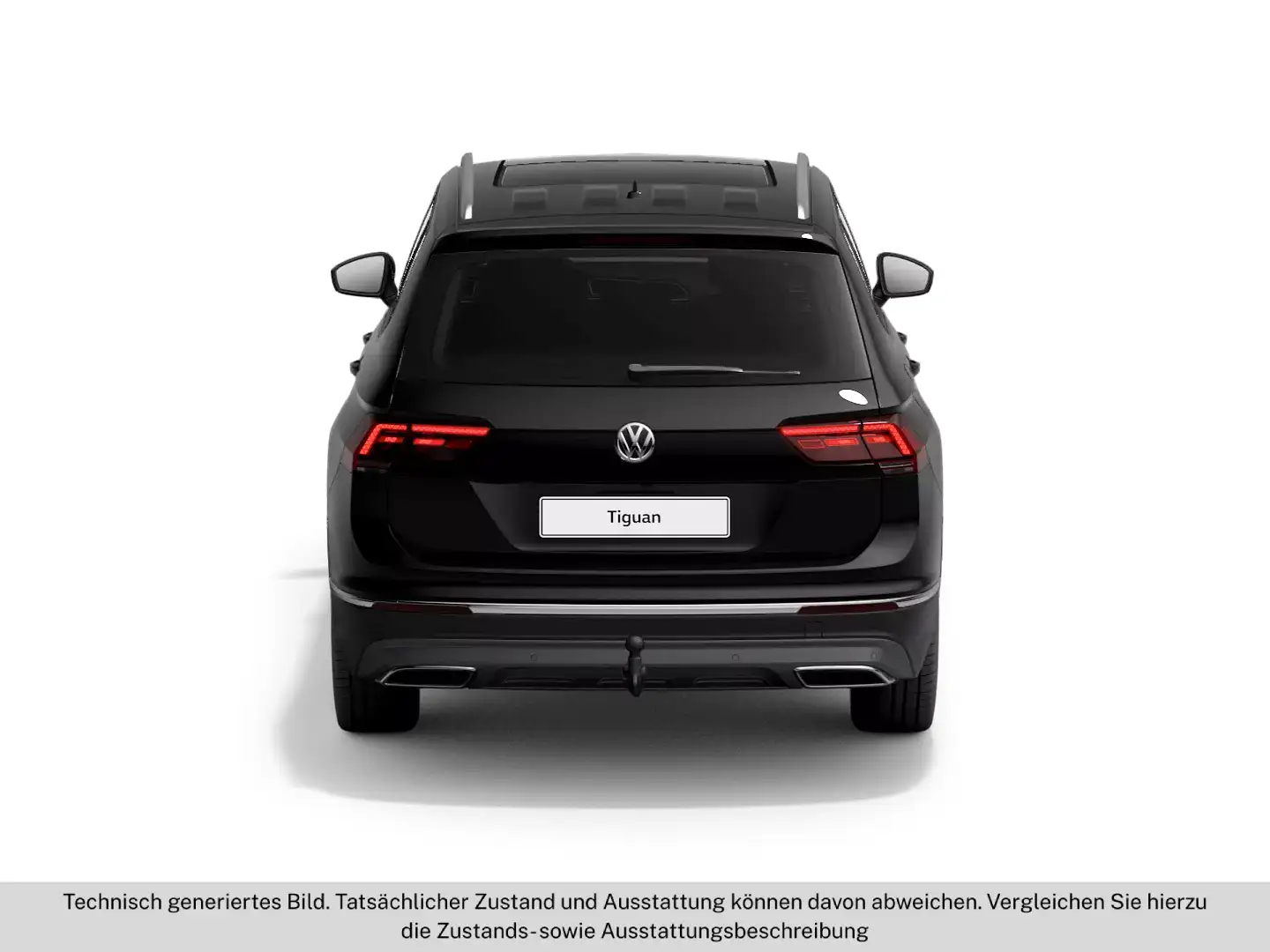 Volkswagen Tiguan VW Tiguan Alls. HL TDI 4MOTION DSG 5-Sitzer Schwarz - 2