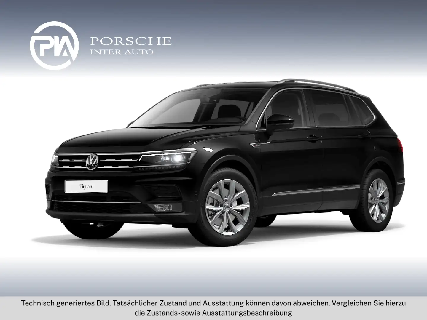 Volkswagen Tiguan VW Tiguan Alls. HL TDI 4MOTION DSG 5-Sitzer Schwarz - 1
