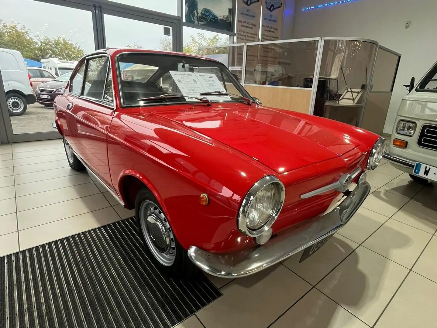 Fiat 850 100 GC coupe Rouge - 1