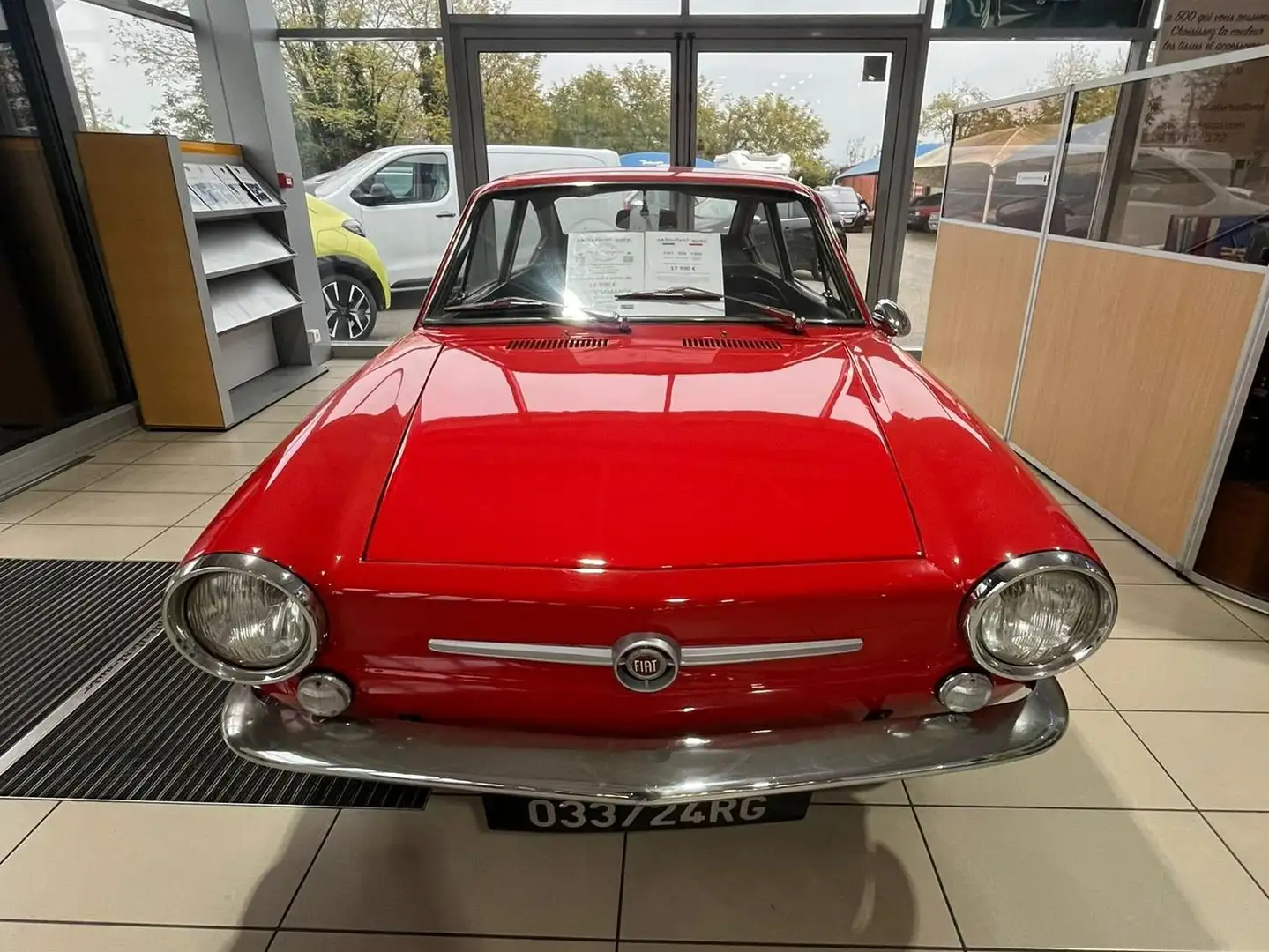 Fiat 850 100 GC coupe Rouge - 2
