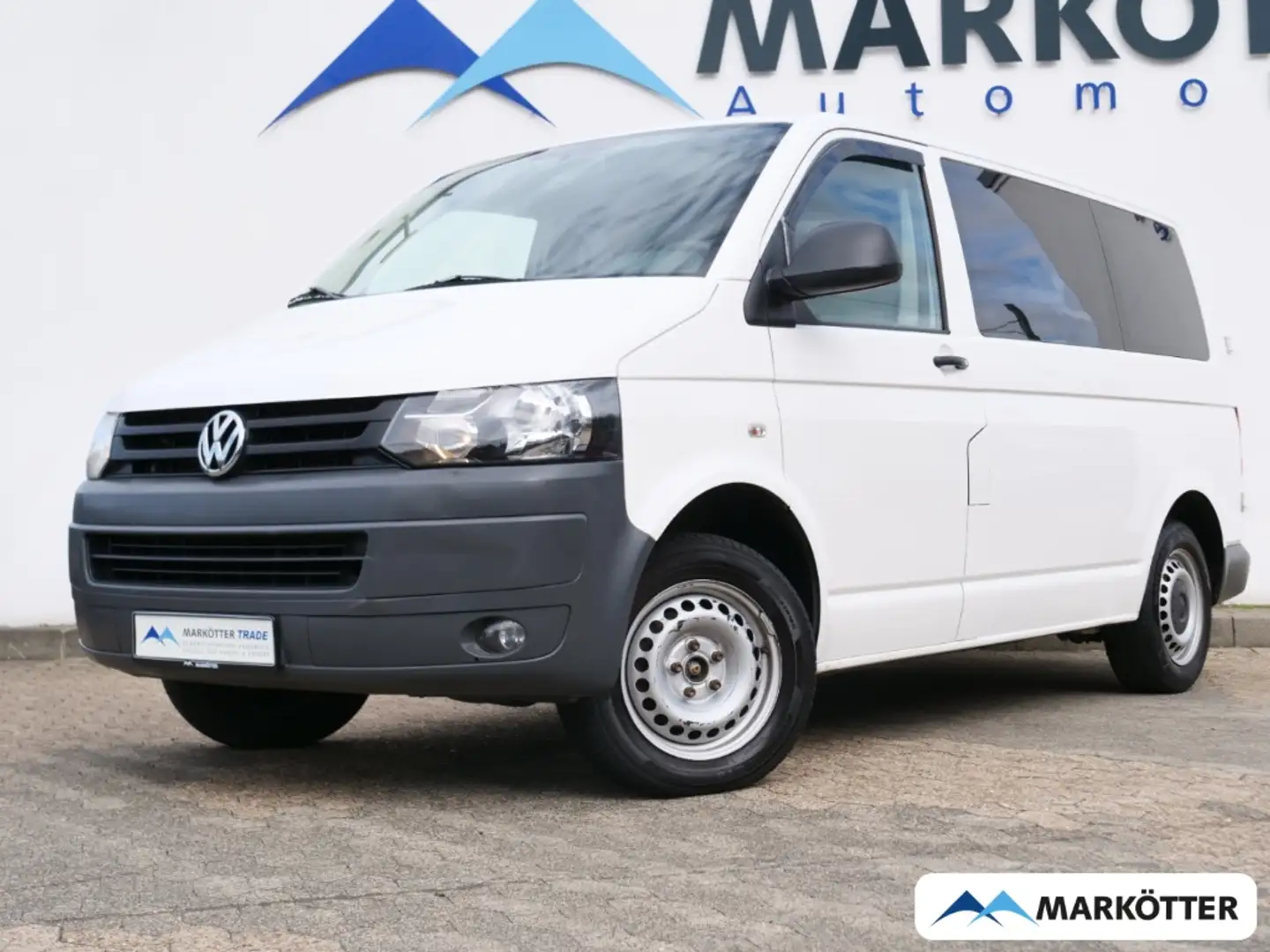Volkswagen Transporter T5 Kasten Kombi 2.0 TDI HU/AU 2027 Weiß - 1