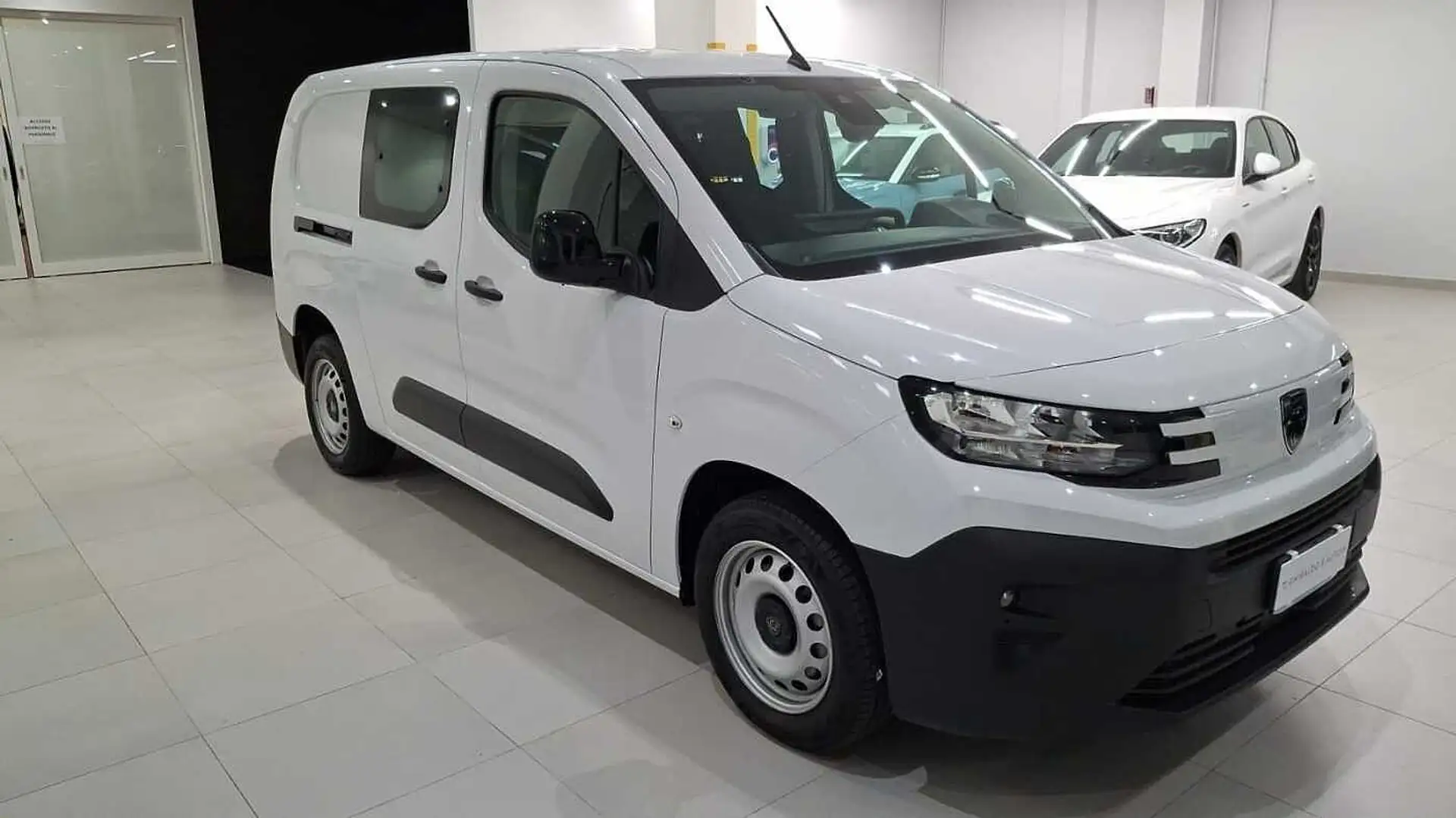 Peugeot Partner doppia cabina mobile xl 1.5 BlueHDi 100cv Blanc - 2