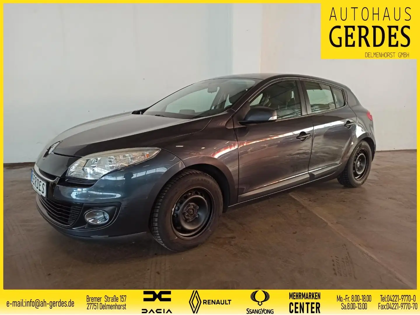 Renault Megane III Lim. 5-trg. Tomtom Edition Grau - 1