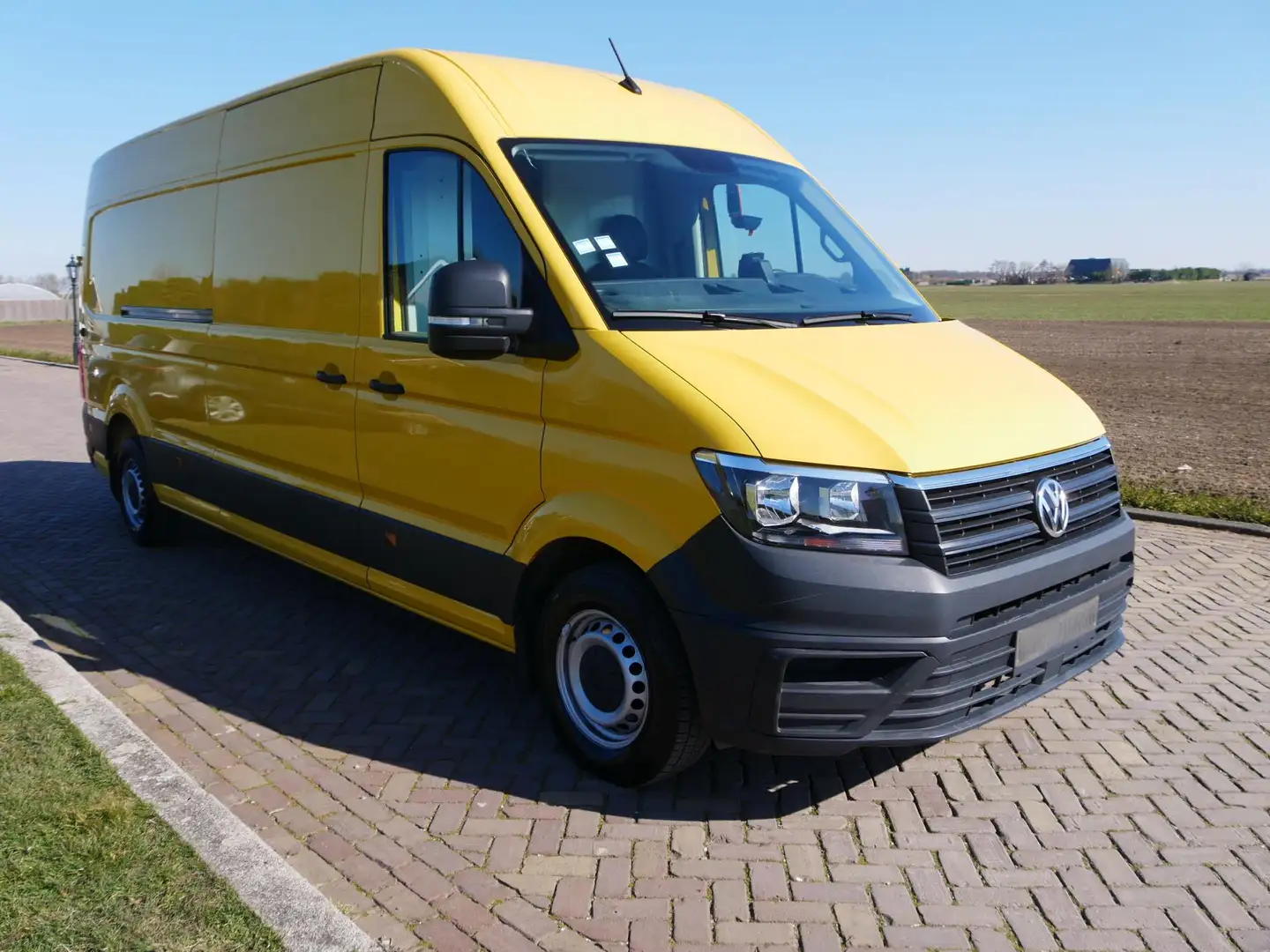 Volkswagen Crafter 35 2.0 TDI L4H3 103kW DSG AC CAMERA ** 11999 EX BT Geel - 1