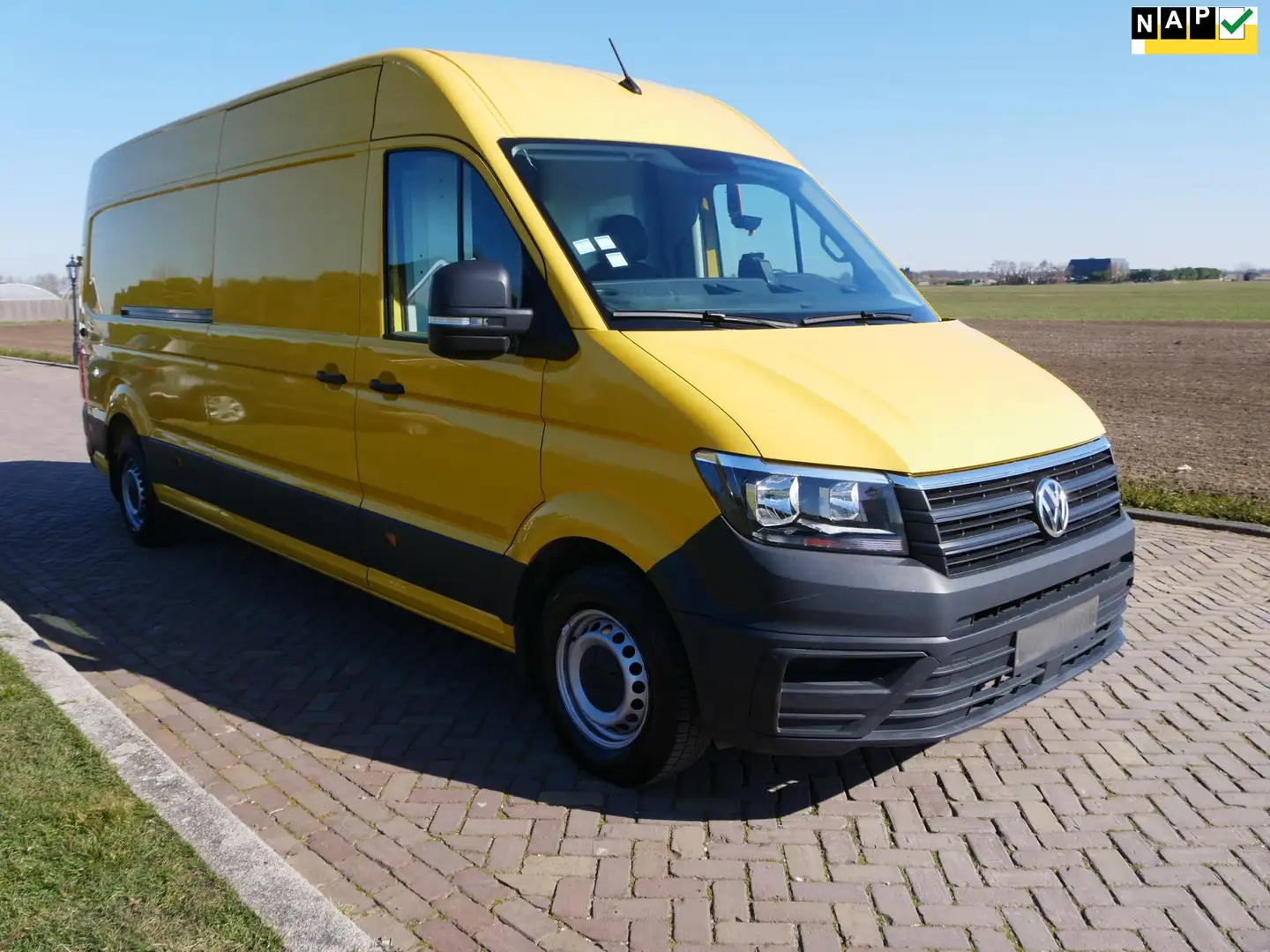 Volkswagen Crafter 35 2.0 TDI L4H3 103kW DSG AC CAMERA ** 13999 EX BT Geel - 1