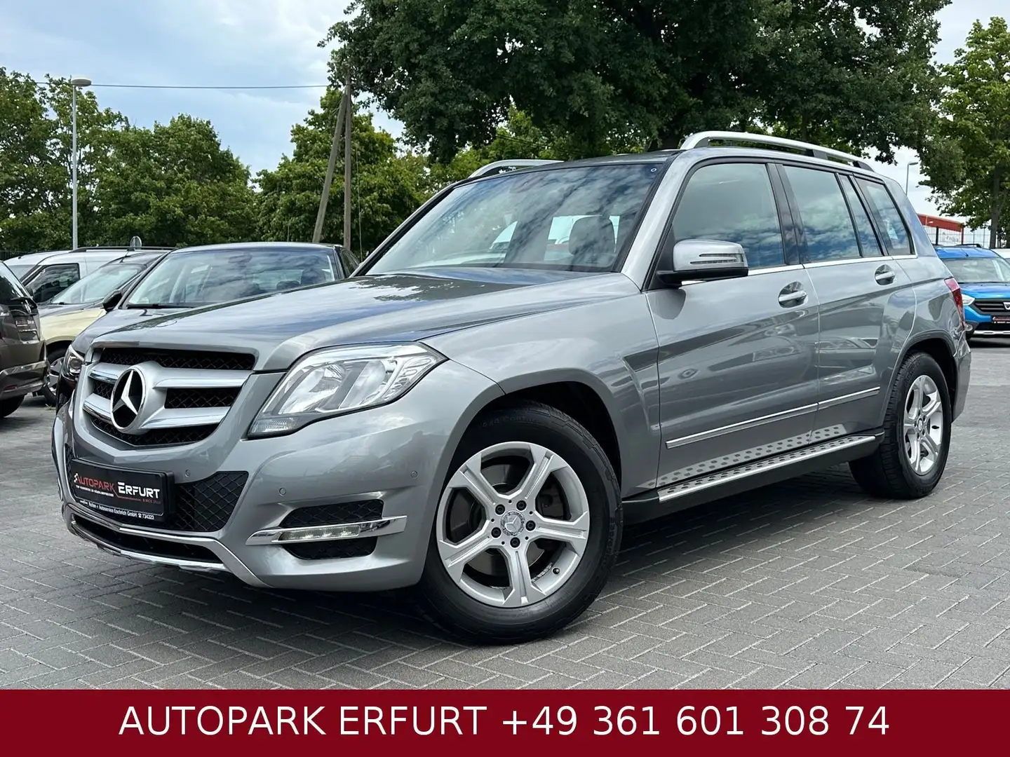 Mercedes-Benz GLK 220 CDI BlueEfficiency 4Matic AMG*Leder*Navi Argintiu - 1