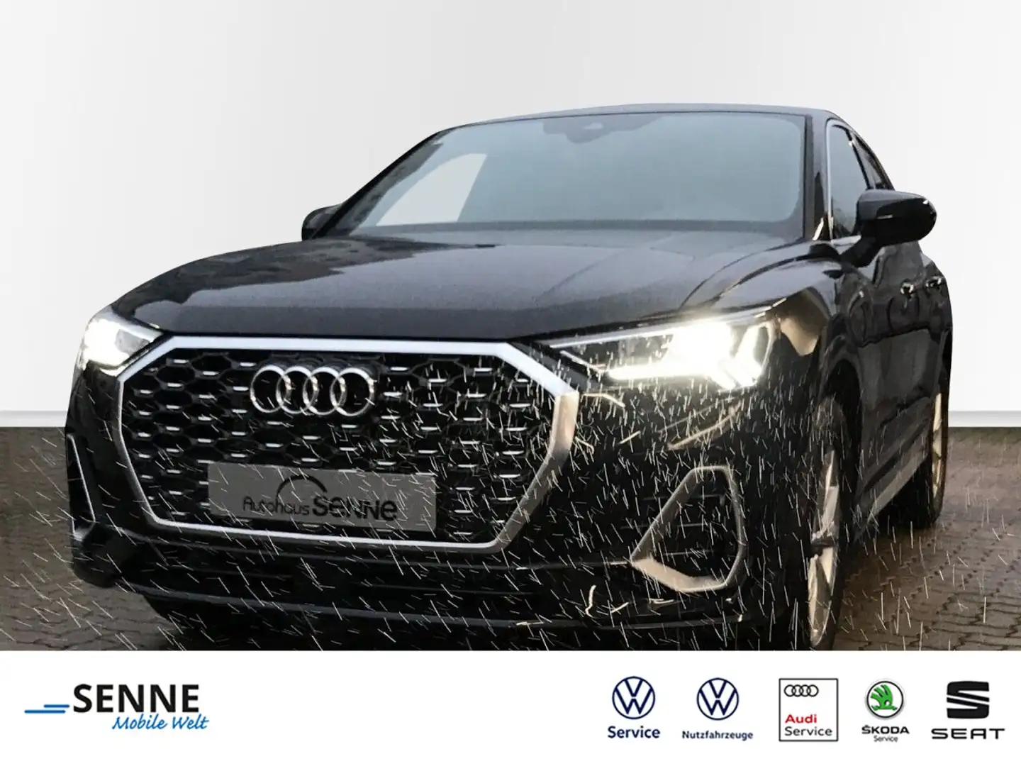 Audi Q3 Q3 Sportback S-Line 35 TFSI S-Tronic, Navi, LED, Noir - 1