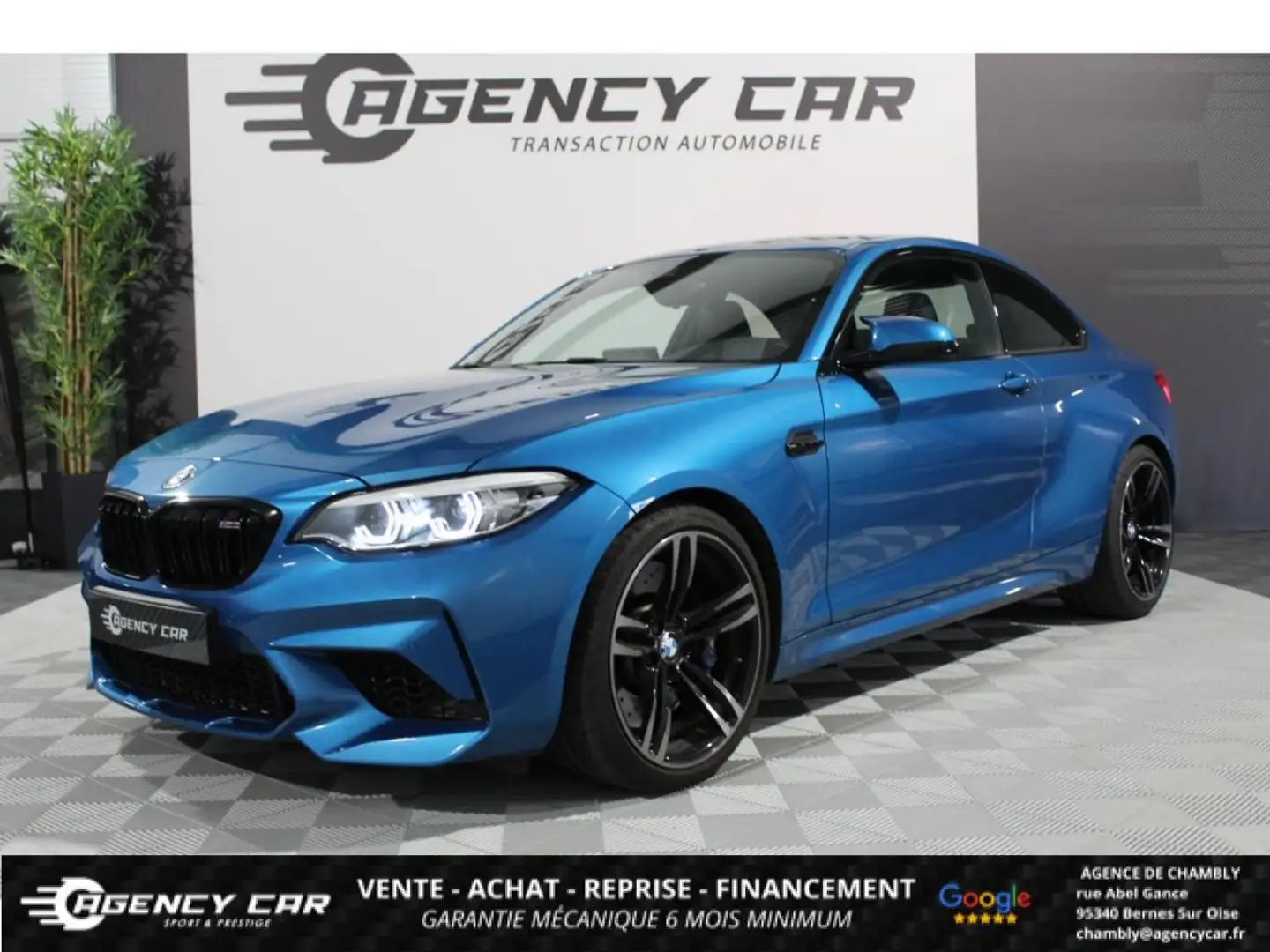BMW M2 Competition F87 LCI COUPE DKG - Harman Kardon - Ligne Akrapovic - PAS DE MALUS Blau - 1