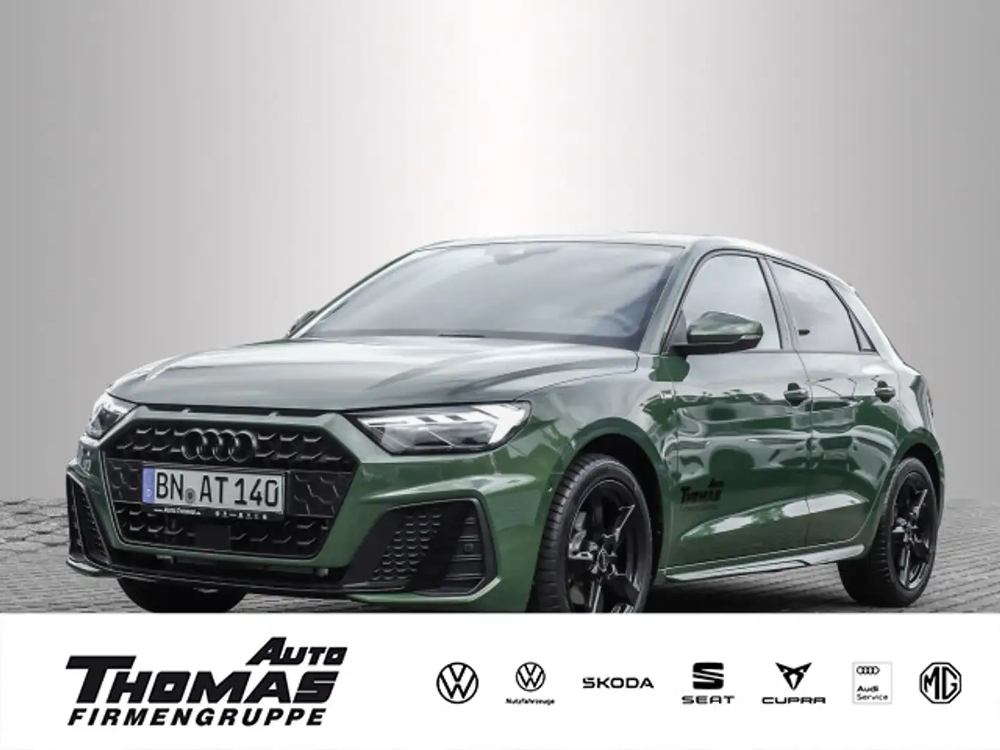 Audi A1 S line 35 TFSI S tronic Grün - 1