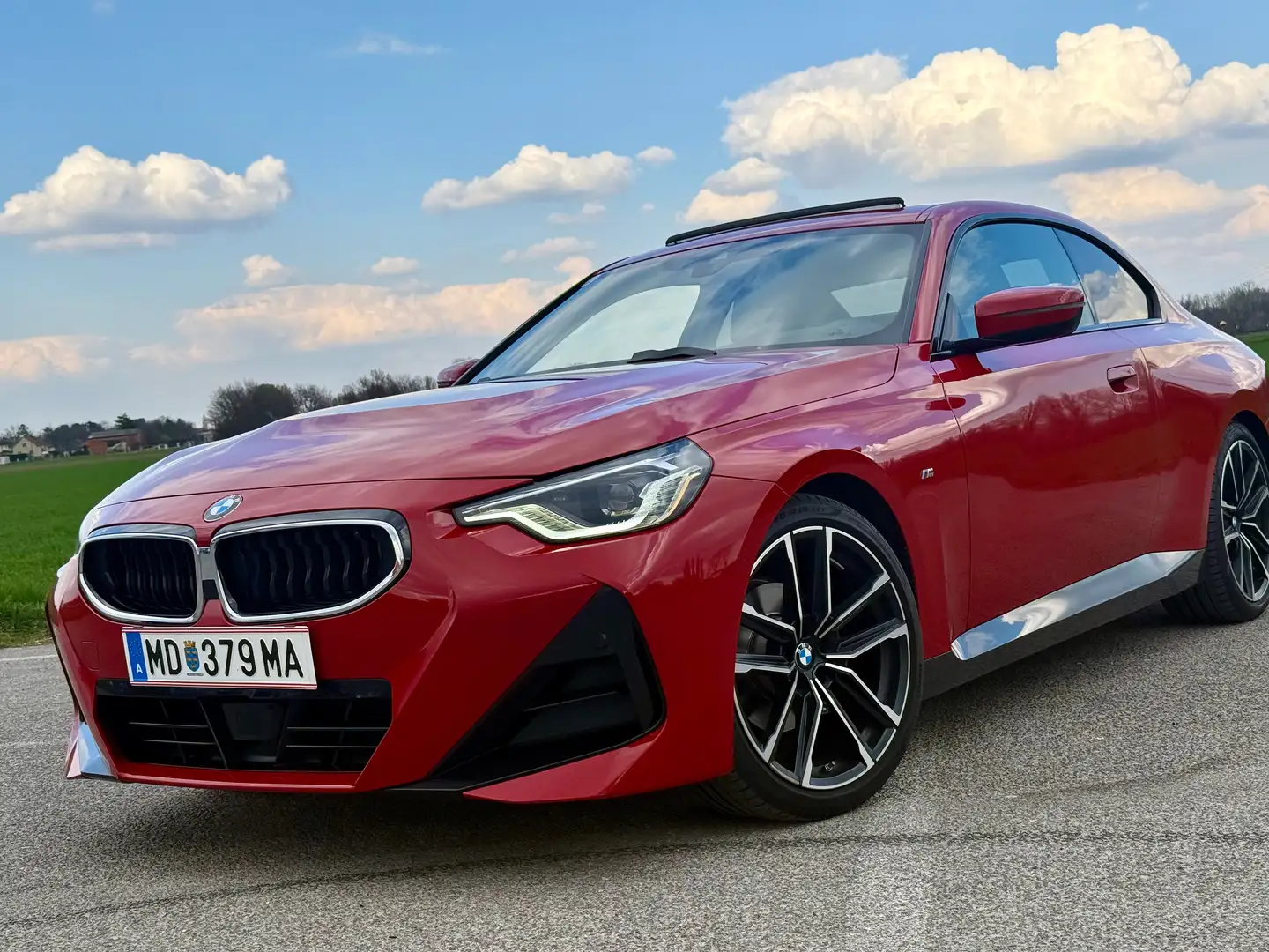 BMW 220 220i Coupé Aut. Rot - 1
