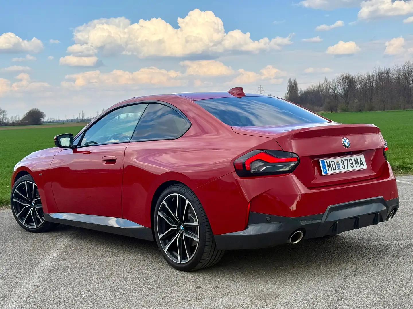 BMW 220 220i Coupé Aut. Rot - 2
