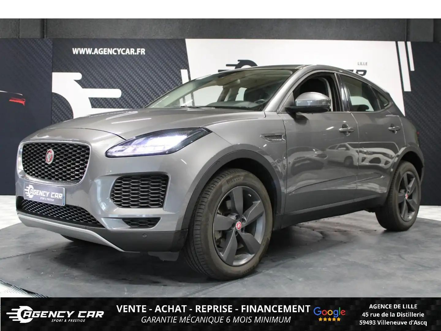 Jaguar E-Pace AWD D150 R-Dynamic 1ere main Suivi Jaguar garantie 6 mois! Gri - 1
