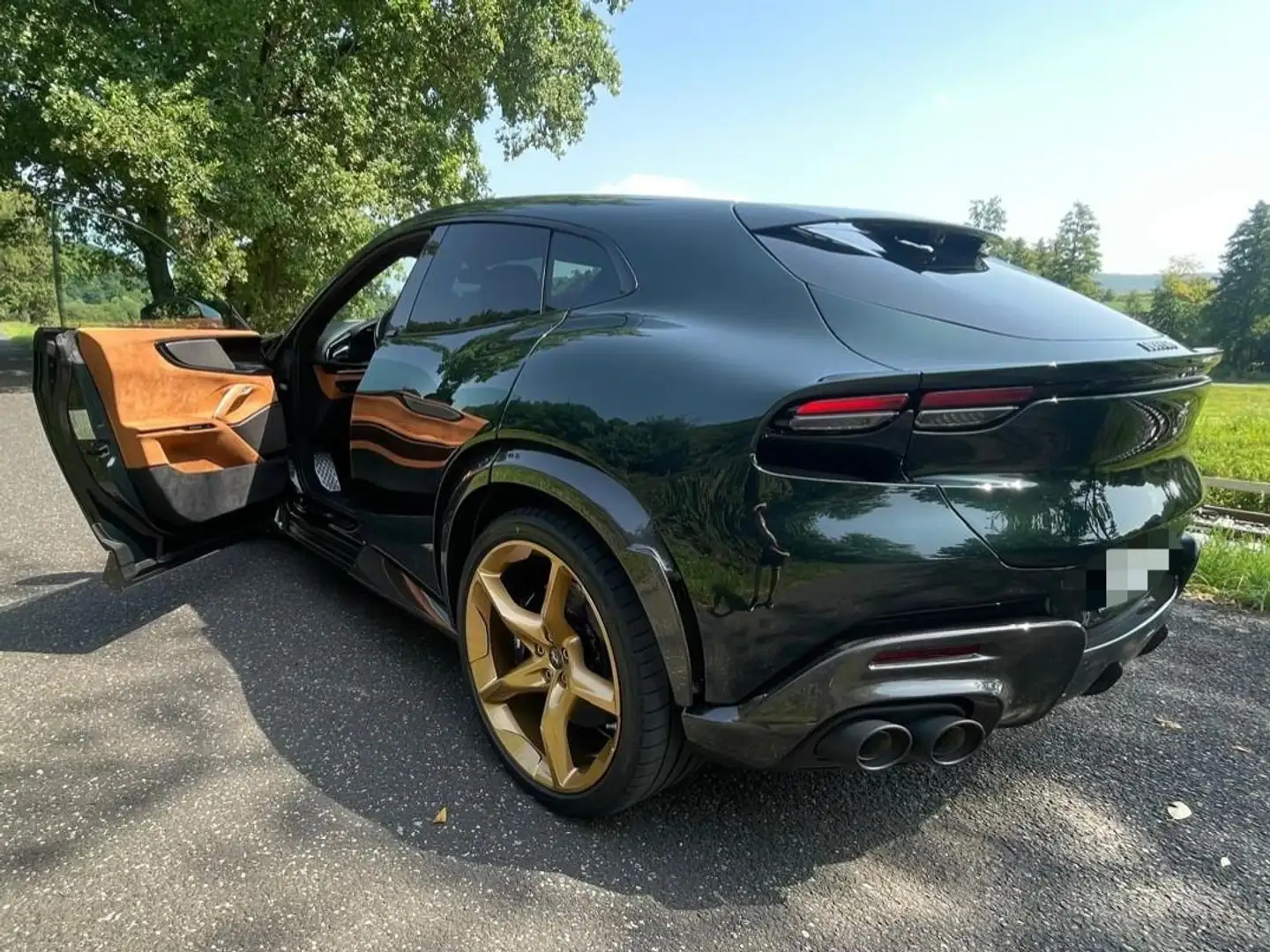 Ferrari Purosangue Atelier / MwSt. ausweisbar / Carbon / Sonderfarbe Зелёный - 2