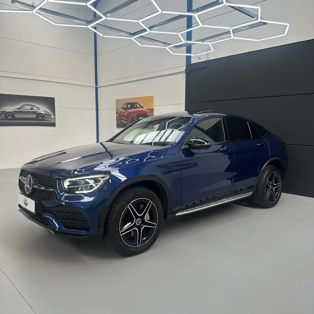 Mercedes-Benz GLC 300 300de 4Matic 9G-Tronic Azul - 2