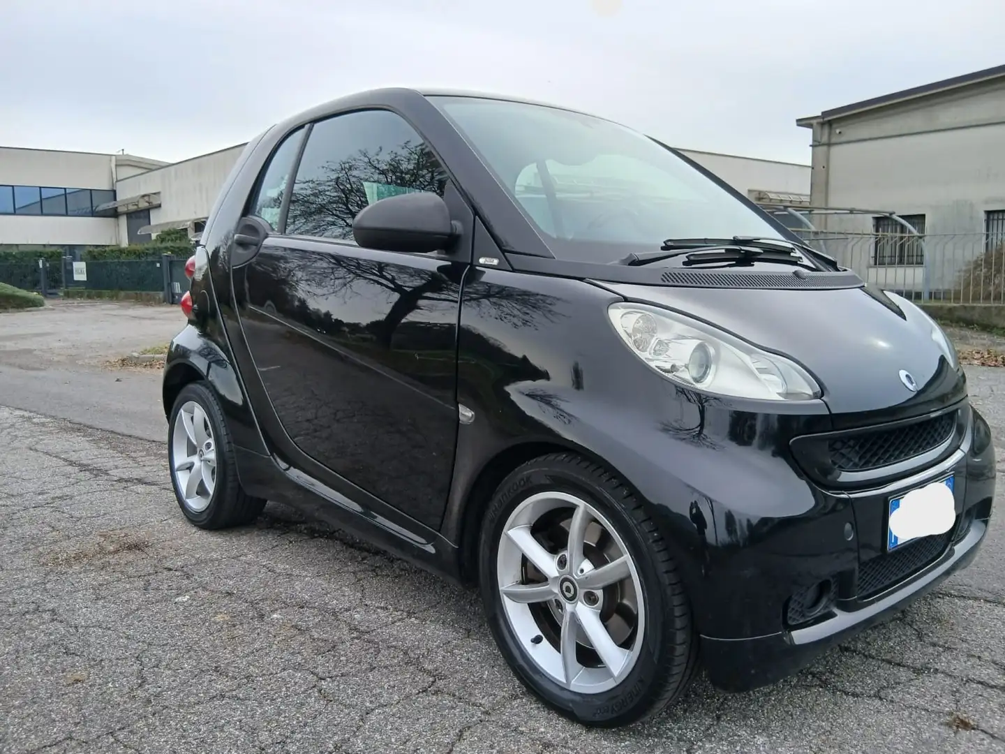 smart forTwo Fortwo II 2007 1.0 mhd Pulse 71cv FL Nero - 1