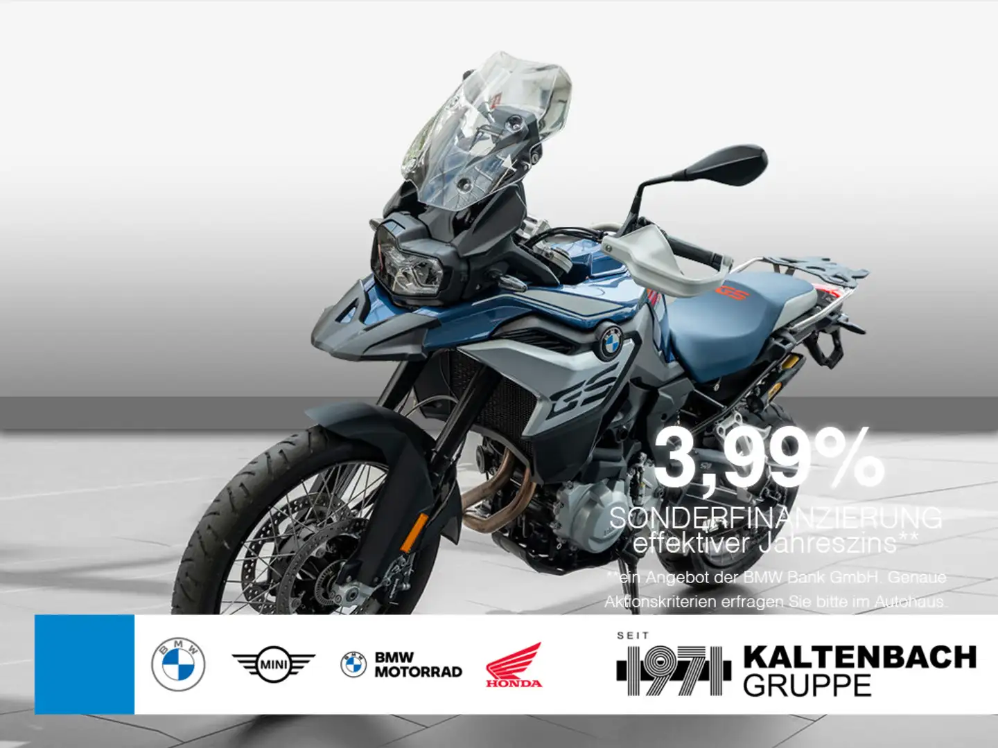 BMW F 850 GS GRIFFHEIZUNG LED SCHEINWERFER Trophy Albastru - 1