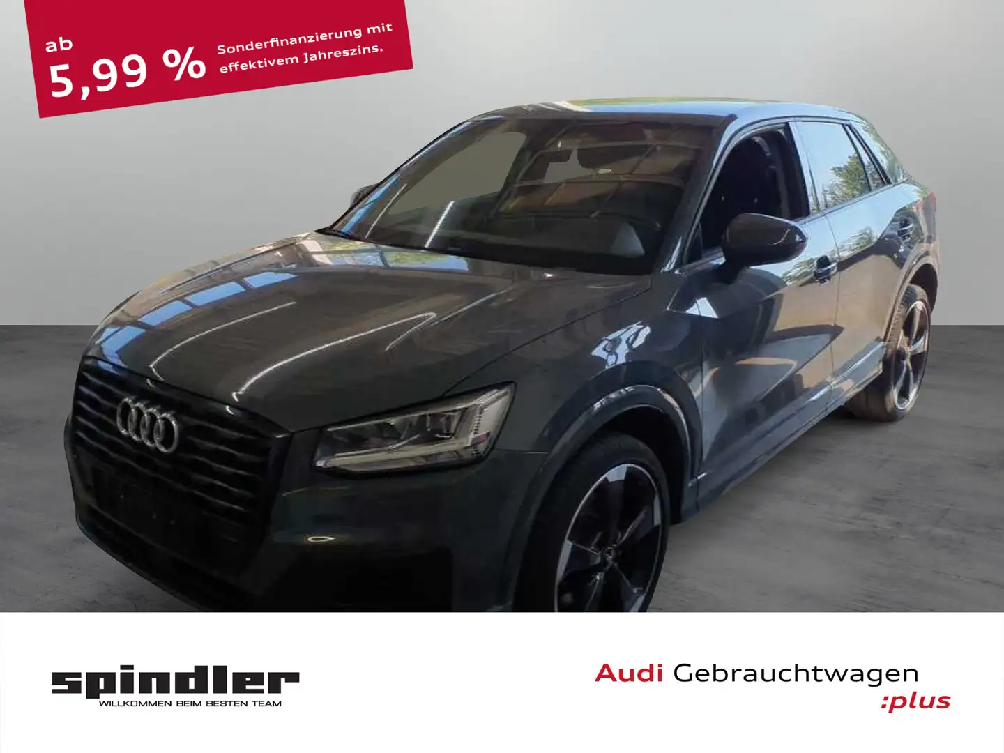Audi Q2 sport 35 TDI / MMI-Navi, Connect, LED, AHK Grau - 1