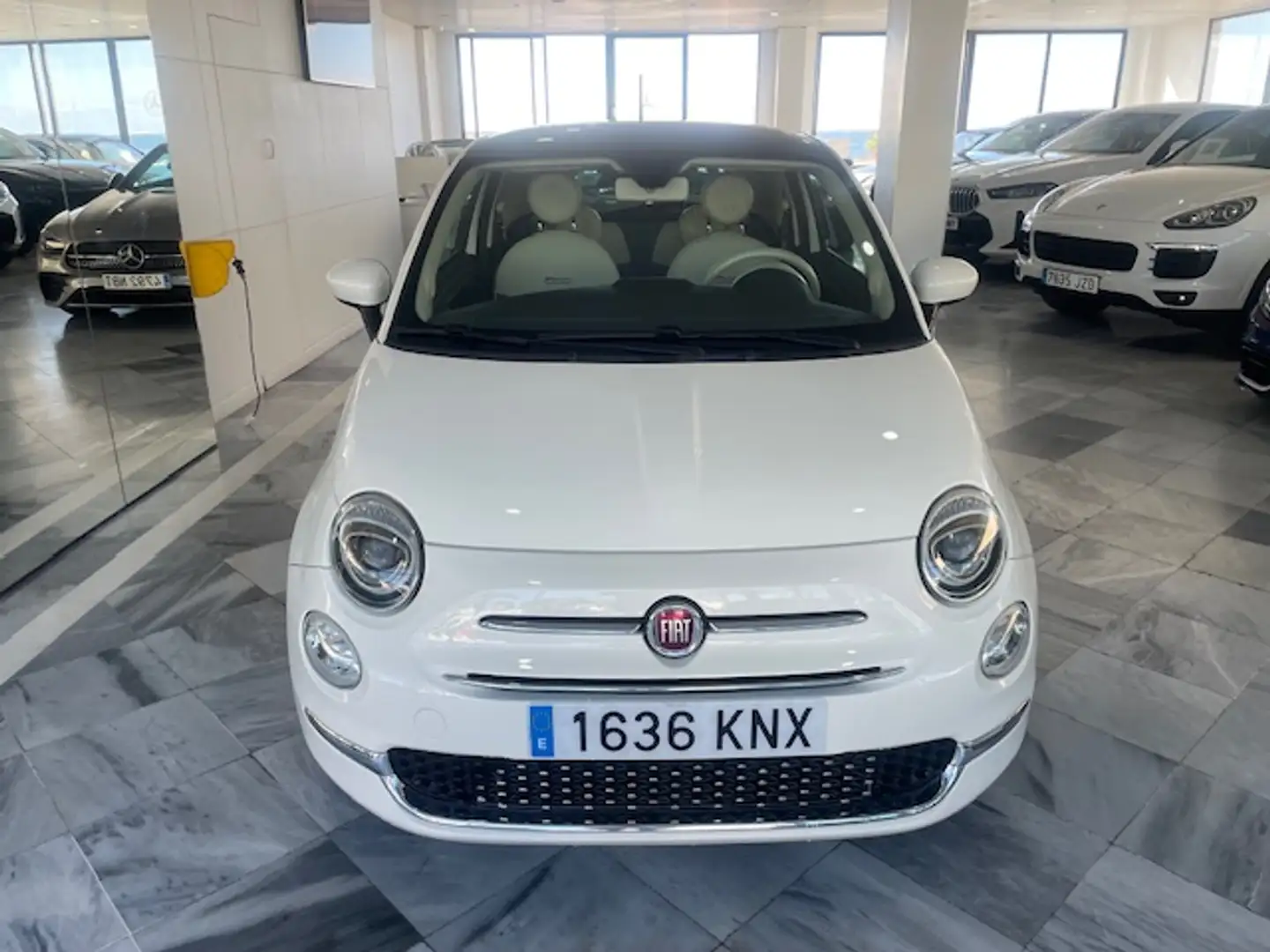 Fiat 500 1.2 Lounge Blanco - 2