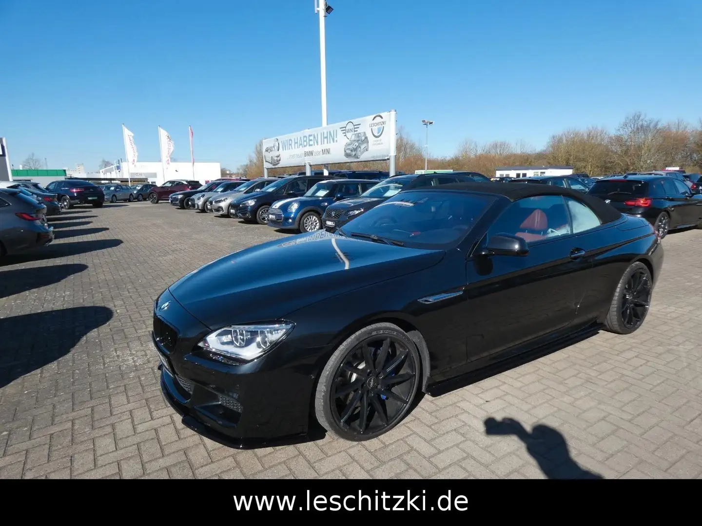 BMW 640 i Cabrio  Head-Up/M-Sportpaket/LED/Kamera Noir - 2