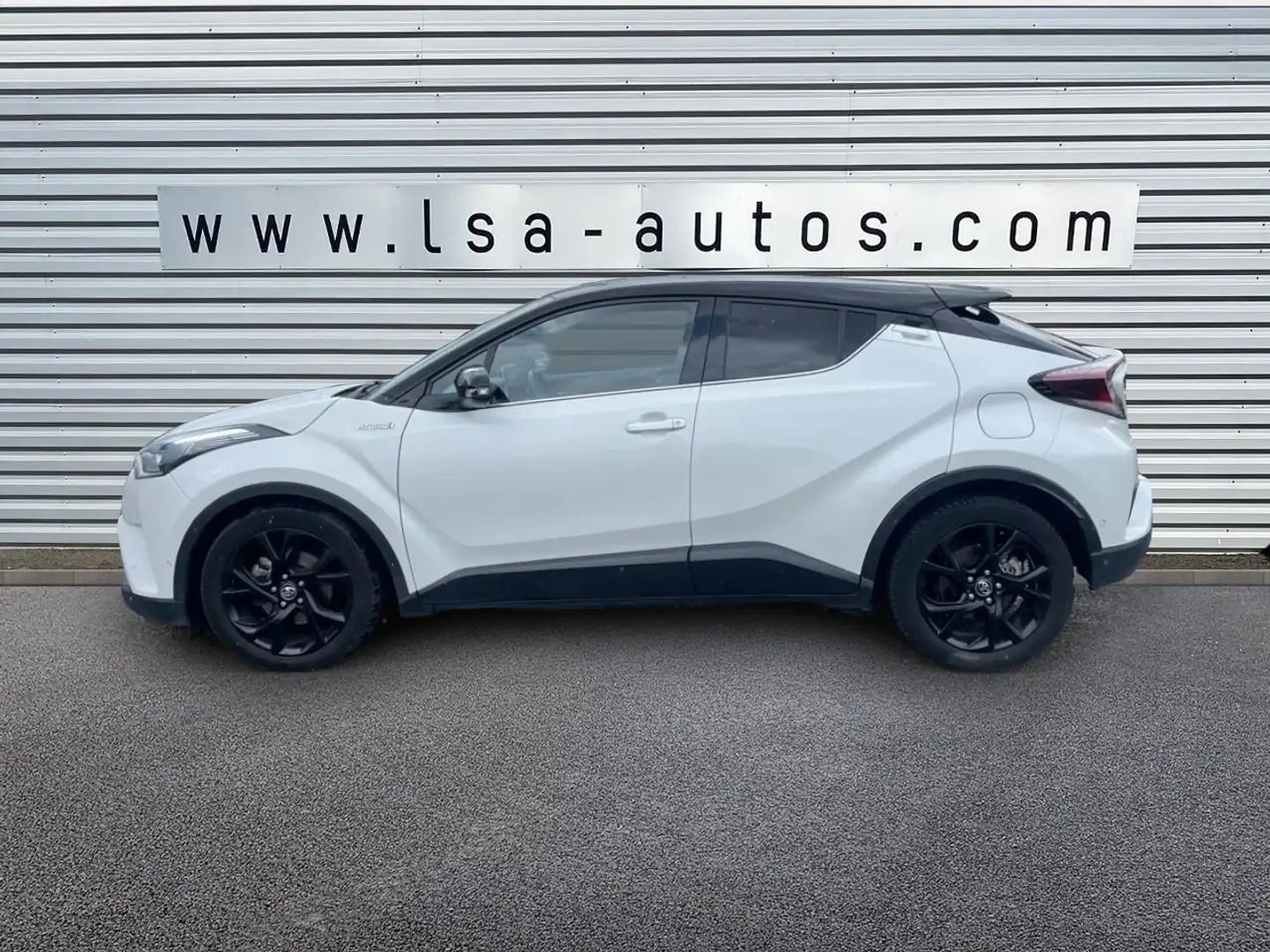 Toyota C-HR Hybride 122h  e-CVT Graphic Blanc - 2