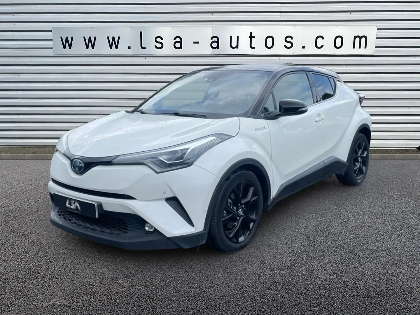 Toyota C-HR Hybride 122h  e-CVT Graphic Blanc - 1