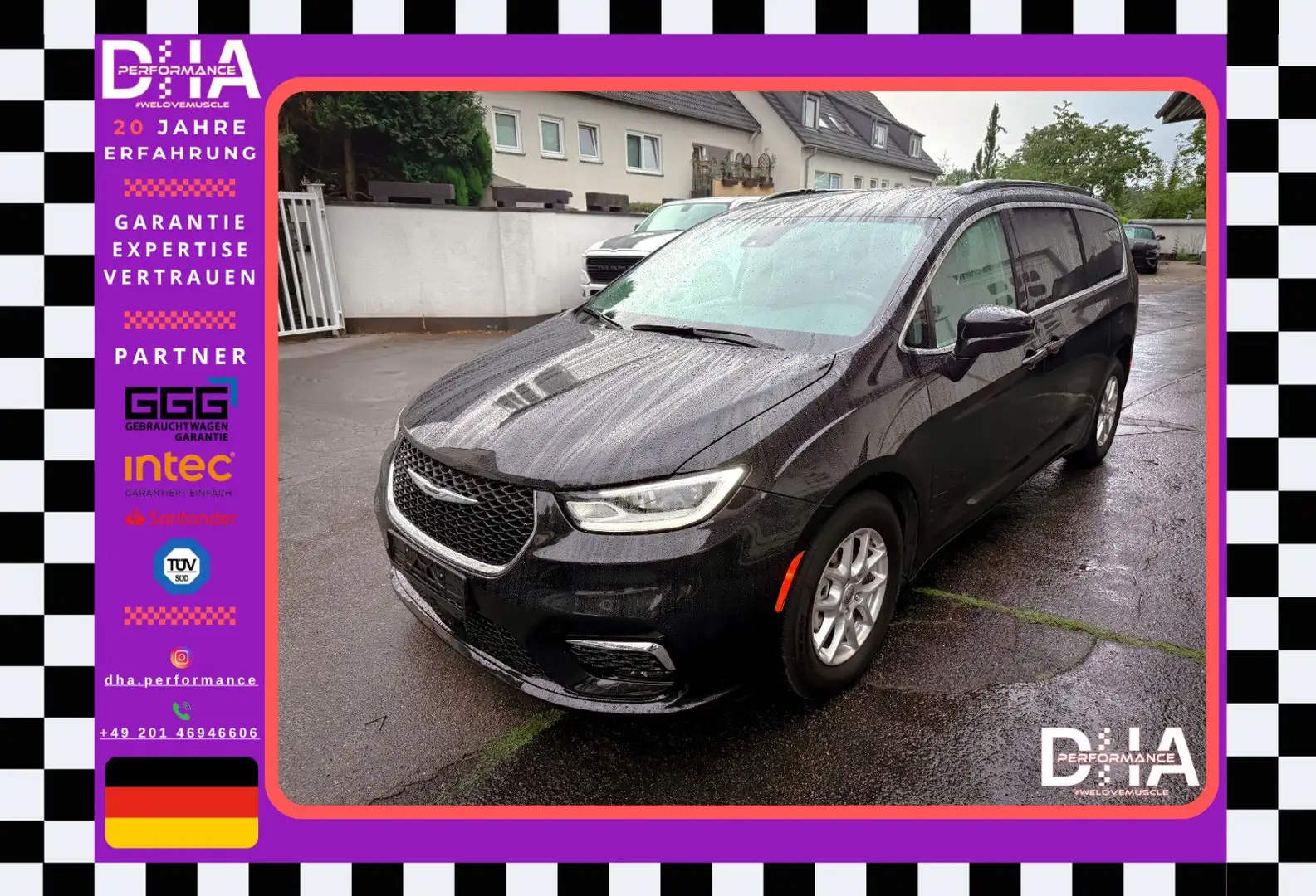 Chrysler Pacifica 3.6 V6 Touring L *7 SITZER*ACC*360*LPG Zwart - 1