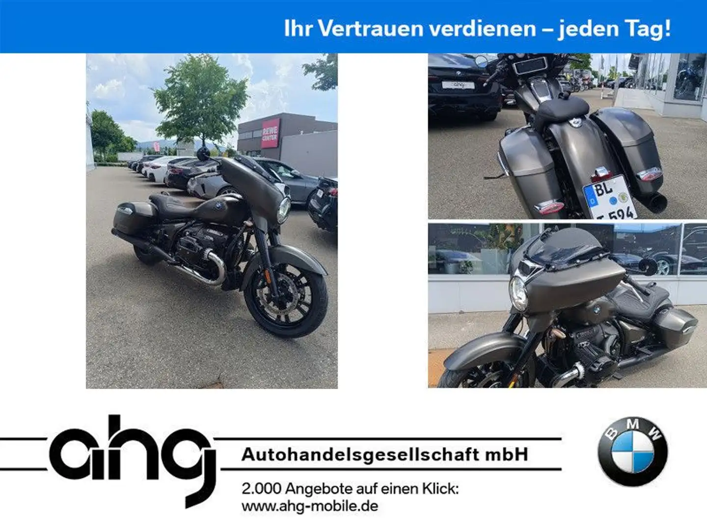 BMW R 18 B mit Jekill & Hyde HSC, DWA, Tagfahrlicht Vert - 1
