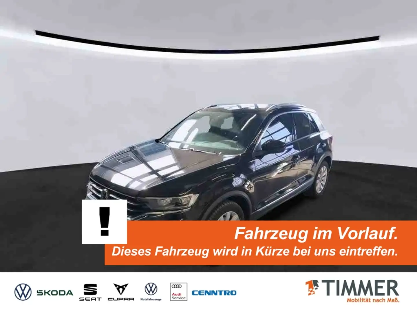 Volkswagen T-Roc 2.0 TDI DSG SPORT *LED *AHK *PANO *ACC *RKAM *PAN Zwart - 1
