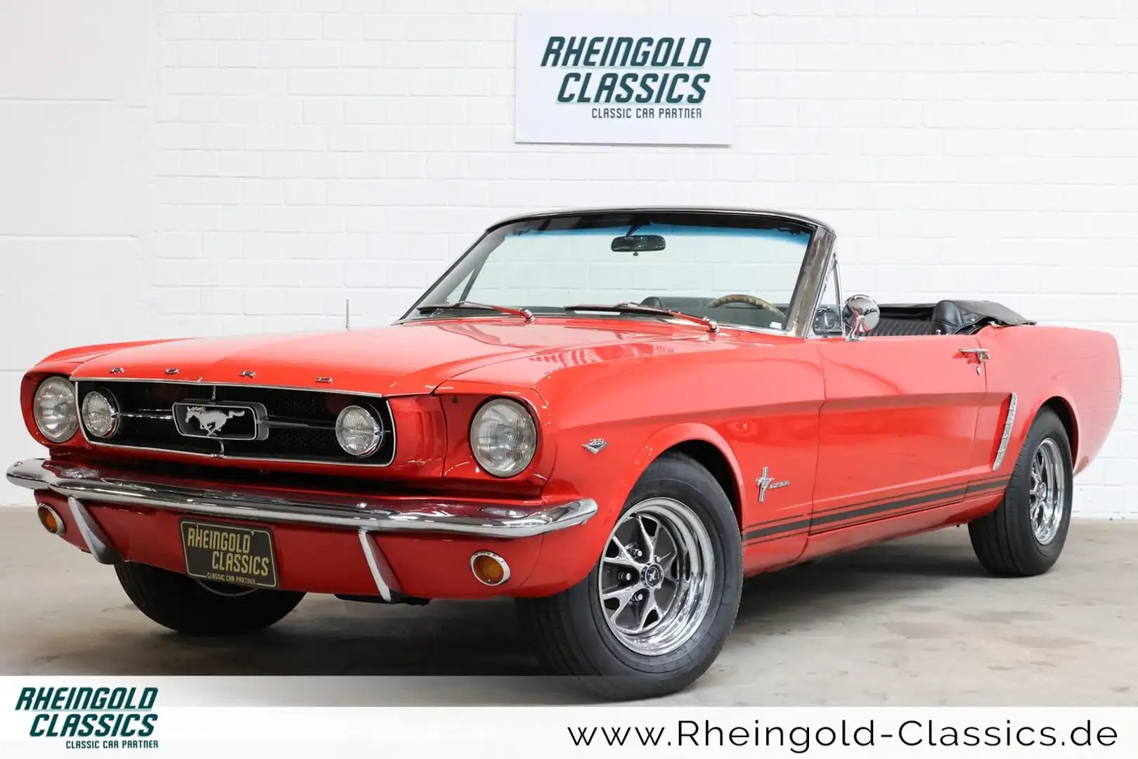Ford Mustang V8 Cabriolet Servo*Scheibenbremse* Rot - 1