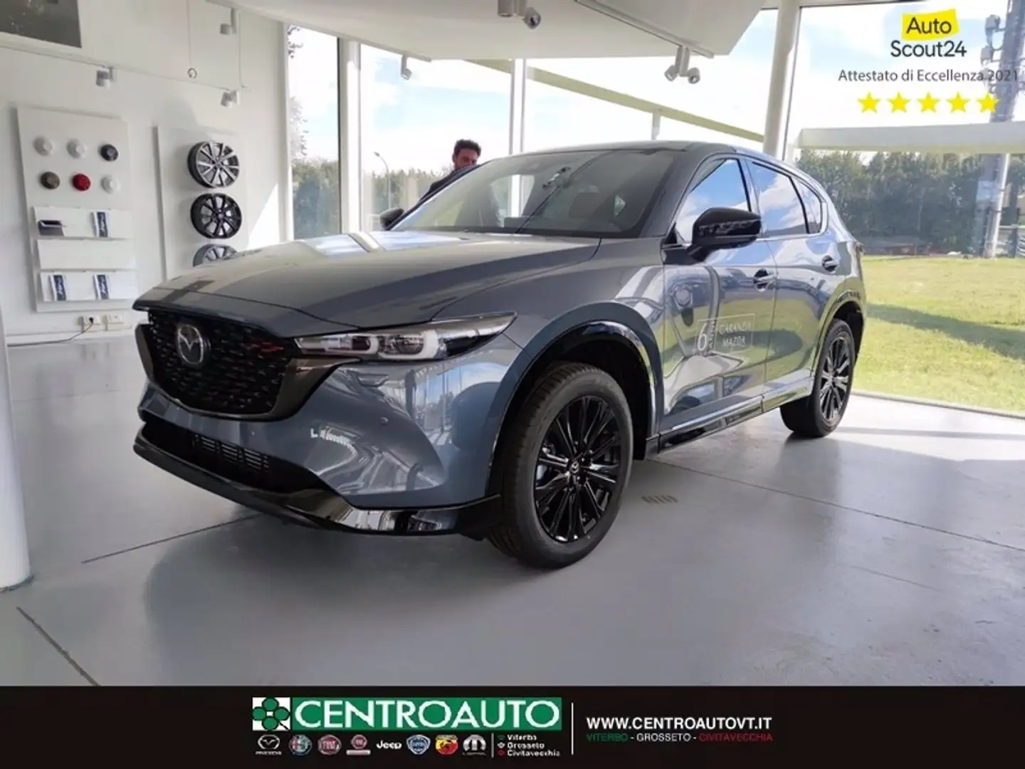 Mazda CX-5 2.2 Homura 2wd 150cv auto Grigio - 2