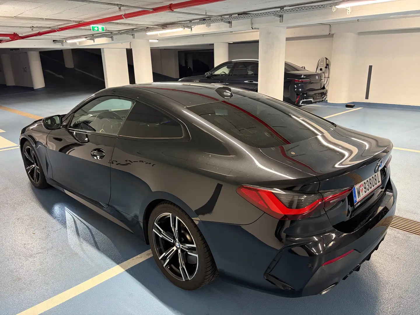 BMW 430 430i Coupe Aut. Schwarz - 2