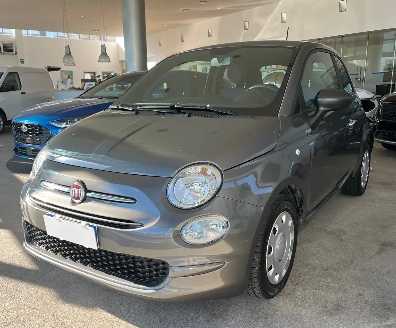 Fiat 500 1.0 Hybrid Cult 70cv - Prezzo Reale - Ok Neopat. Grigio - 1