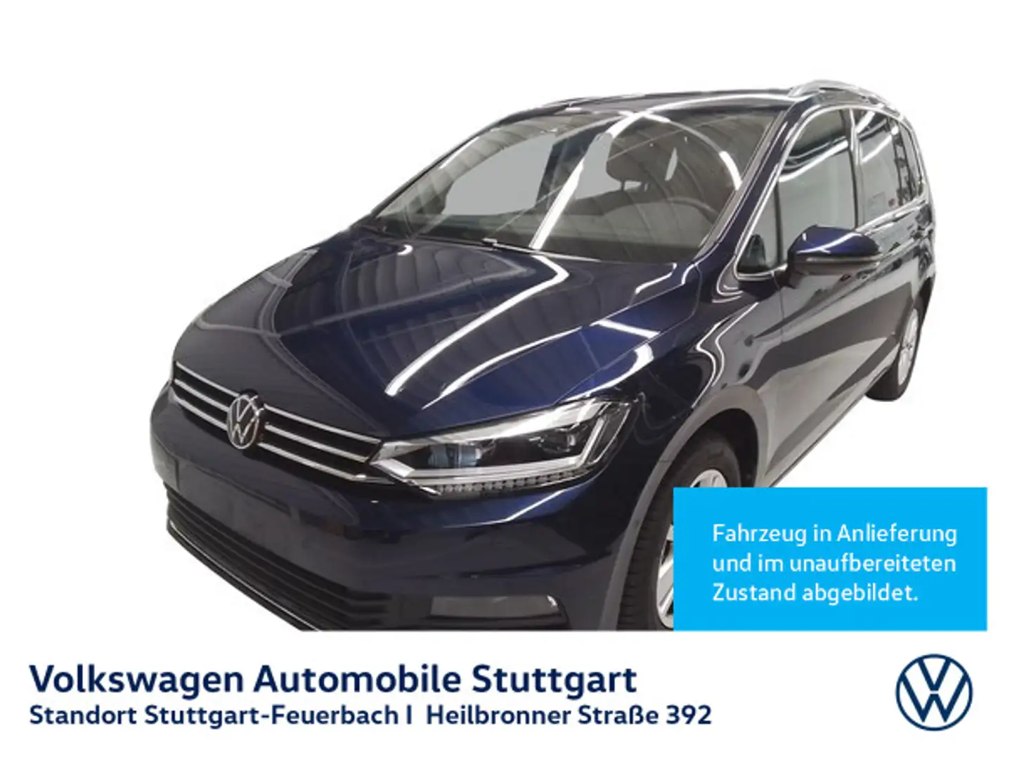 Volkswagen Touran 2.0 TDI Highline DSG Navi AHK Kamera Blau - 2