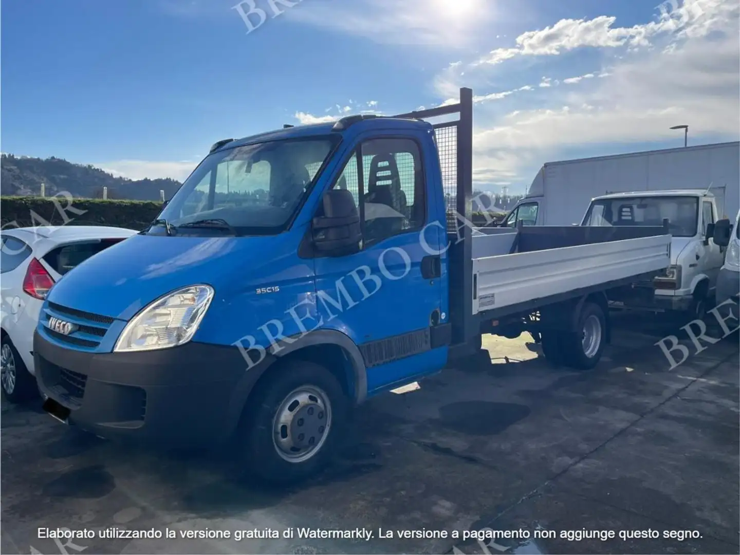 Iveco Daily 35C15 3.0 Hpi PLM-RG Cabinato Blauw - 1