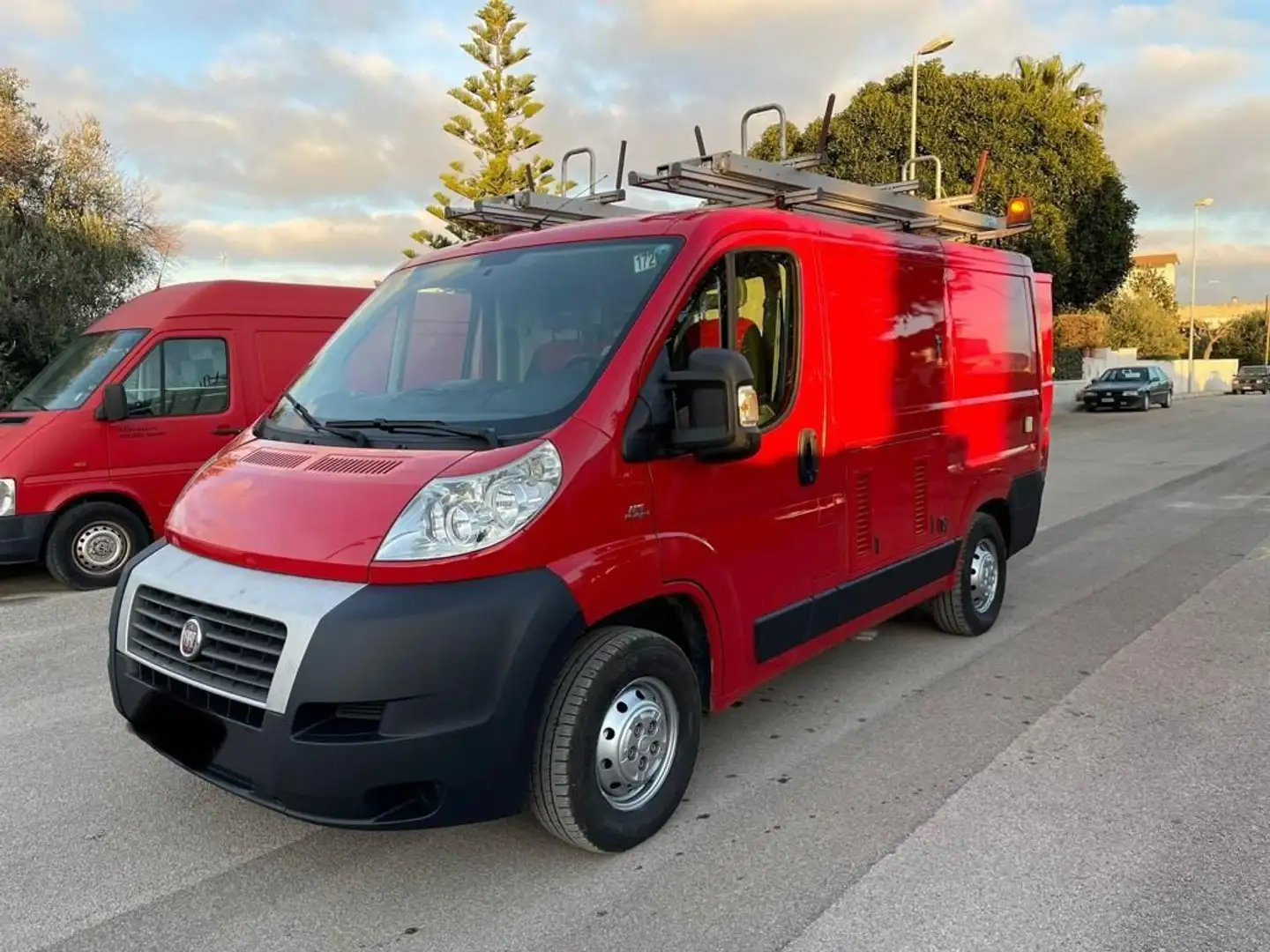 Fiat Ducato 33 2.0 MJT PC-TN OFFICINA MOBILE EX TELECOM Rouge - 1