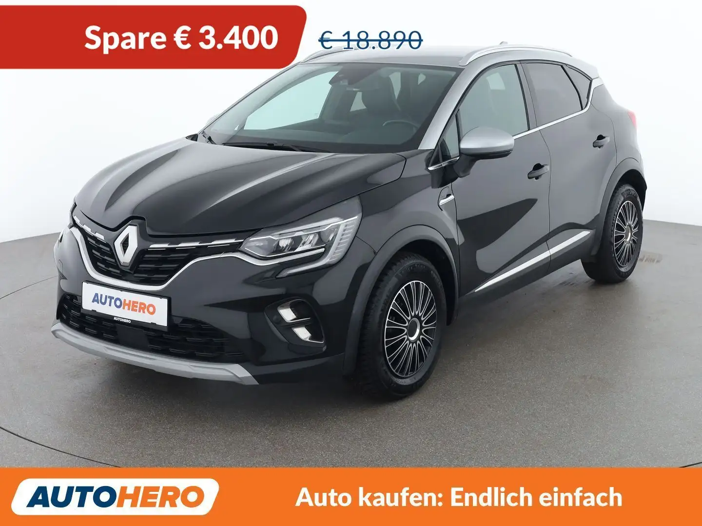 Renault Captur 1.3 TCe Edition One Mild-Hybrid Schwarz - 1