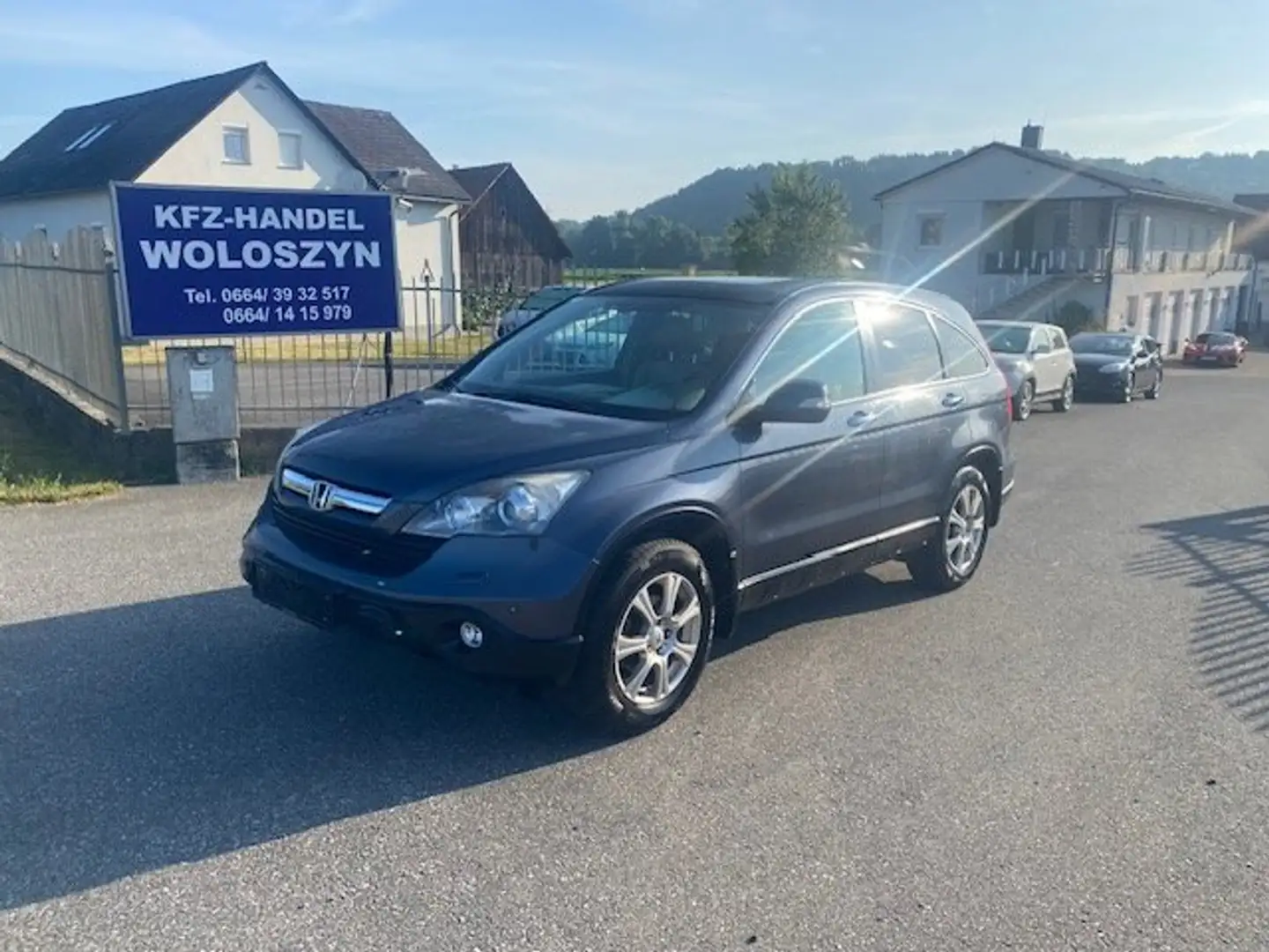 Honda CR-V 2,2i-CTDi Executive LEDER NAVI PANORAMA Bleu - 1