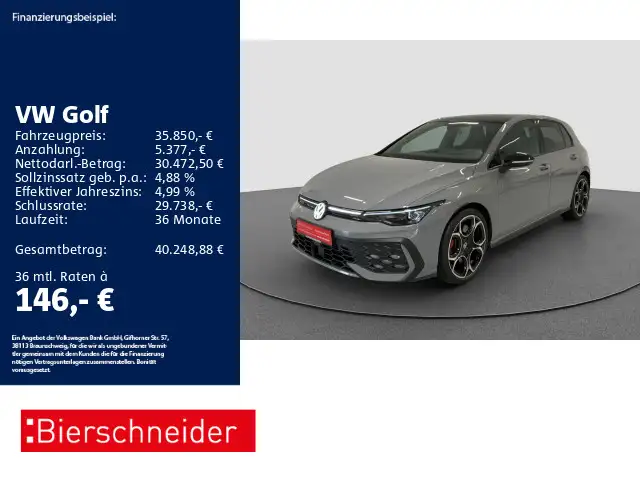 Volkswagen Golf GTI Golf 8 GTI 2.0 TSI DSG Black 19 AHK MATRIX PANO