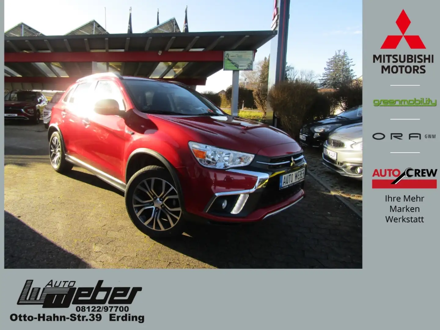 Mitsubishi ASX Edition 100+ NAVI AHK GRA RFK FSE PDC Rot - 1